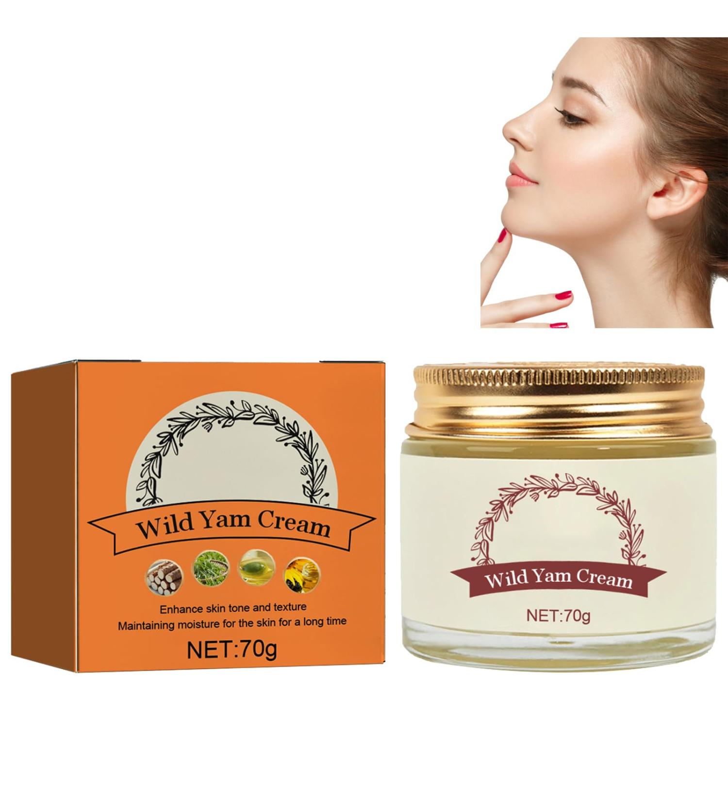 KOAHDE Anti Aging Soft Face Cream Wild Yam Moisturizing Face Cream Moisturizing Anti Wrinkle Cream Wild Yam Collagen Moisturizing Cream Wild Yam Whitening Moisturizing Cream Wild Yam Anti Aging Cream - Buy Online on GoSupps.com