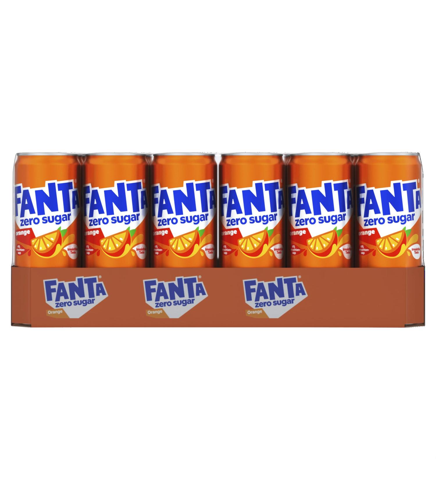 Monster FANTA Orange Zero 24 cans of pure enjoyment