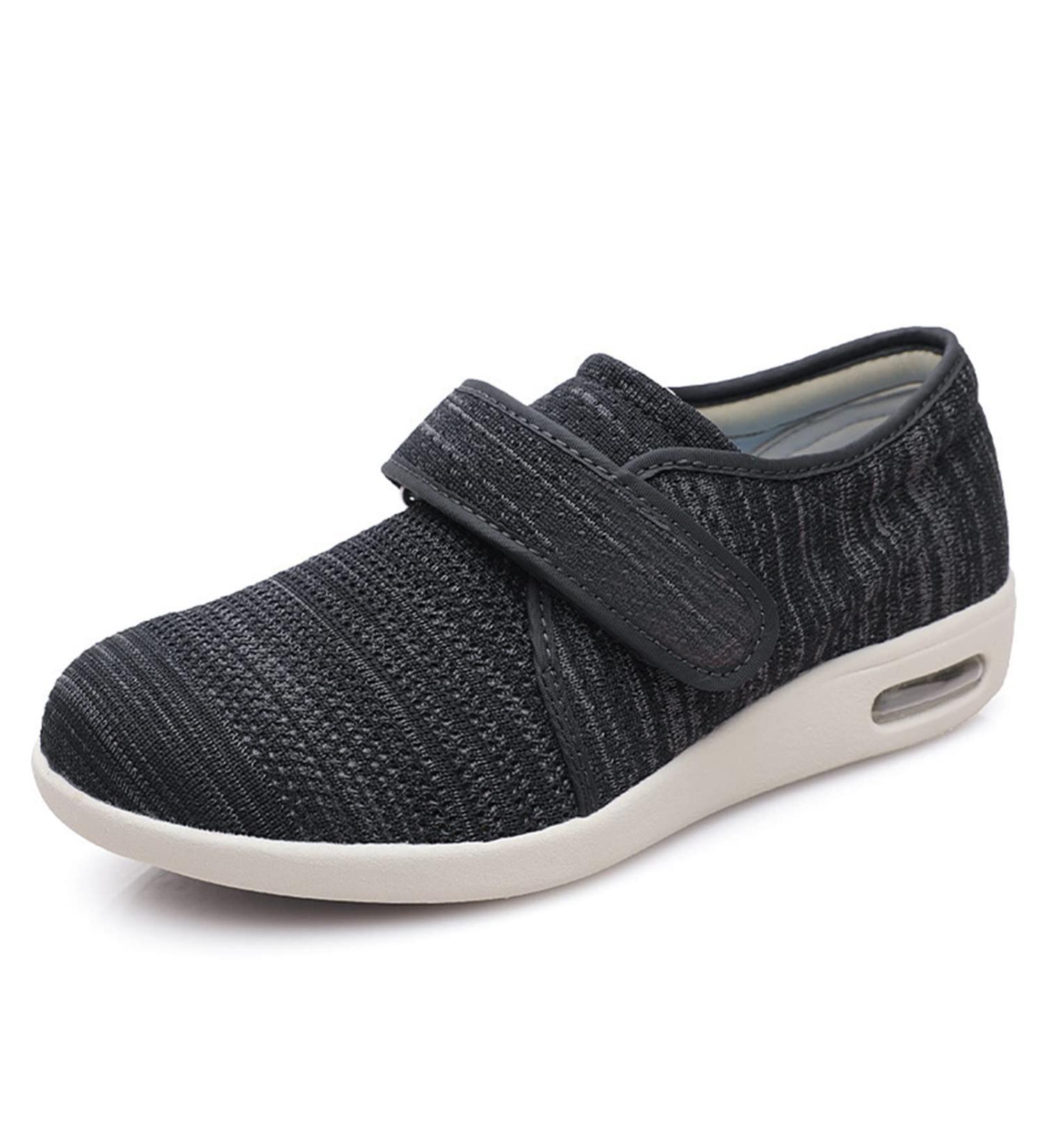 Unisex Diabetes Shoes - Anti-Slip Extra Wide Diabetic Shoes for Men Women - Breathable & Comfortable - Size 9 Crystal Silver - Buy Online on GoSupps.com