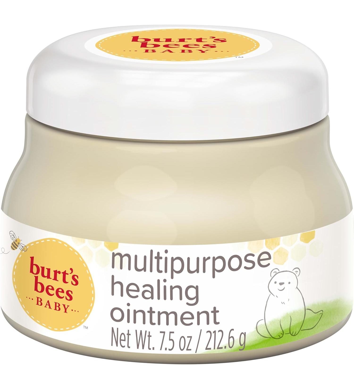 Burt's Bees Baby Healing Ointment 7.5 oz - Natural Moisturizing Skin Care with Shea Butter - Buy Online on GoSupps.com