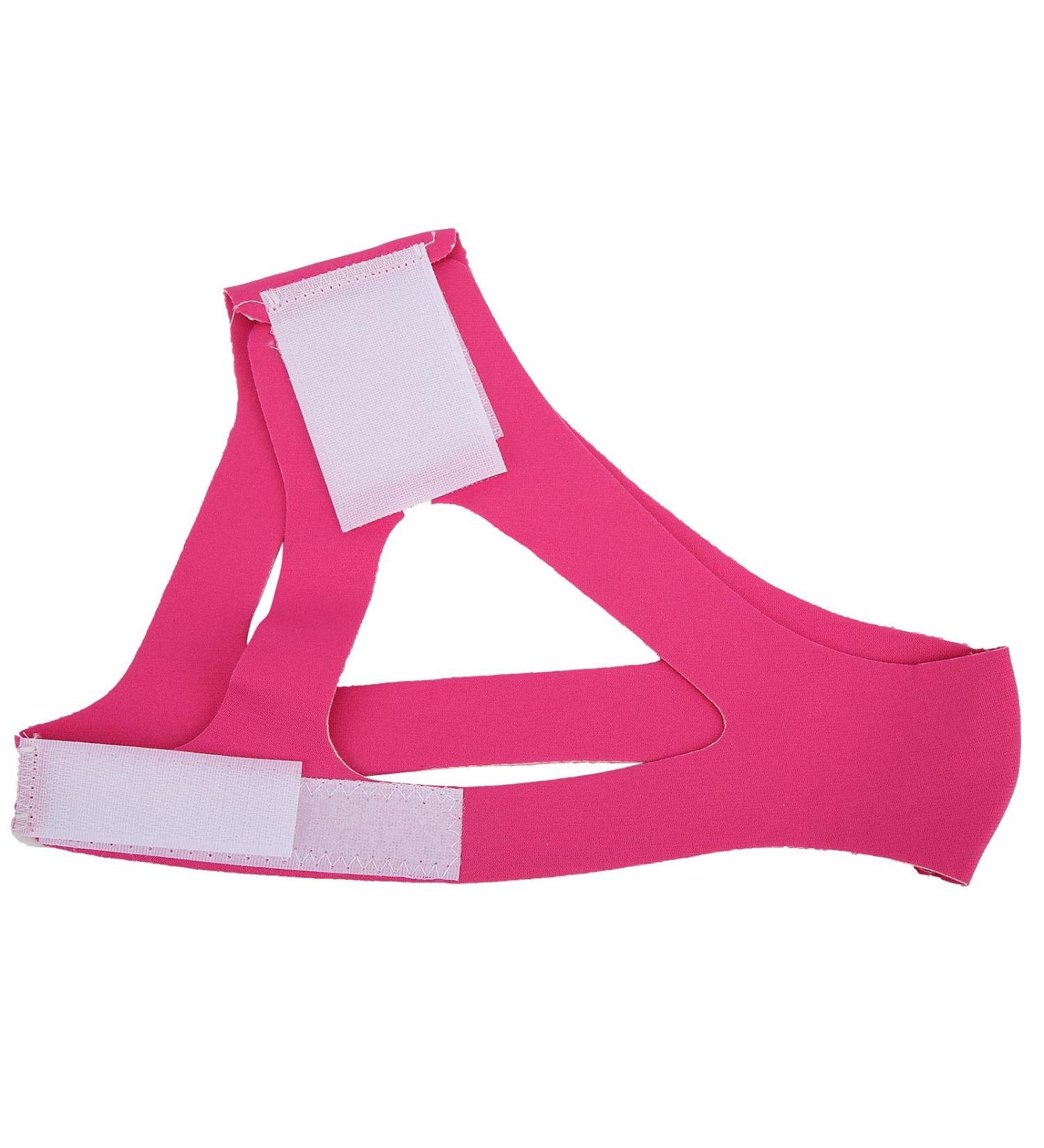 Anti Snoring Chin Strap - Snore Relief Solution for Adults - Breathable & Adjustable - Red - Buy Online on GoSupps.com