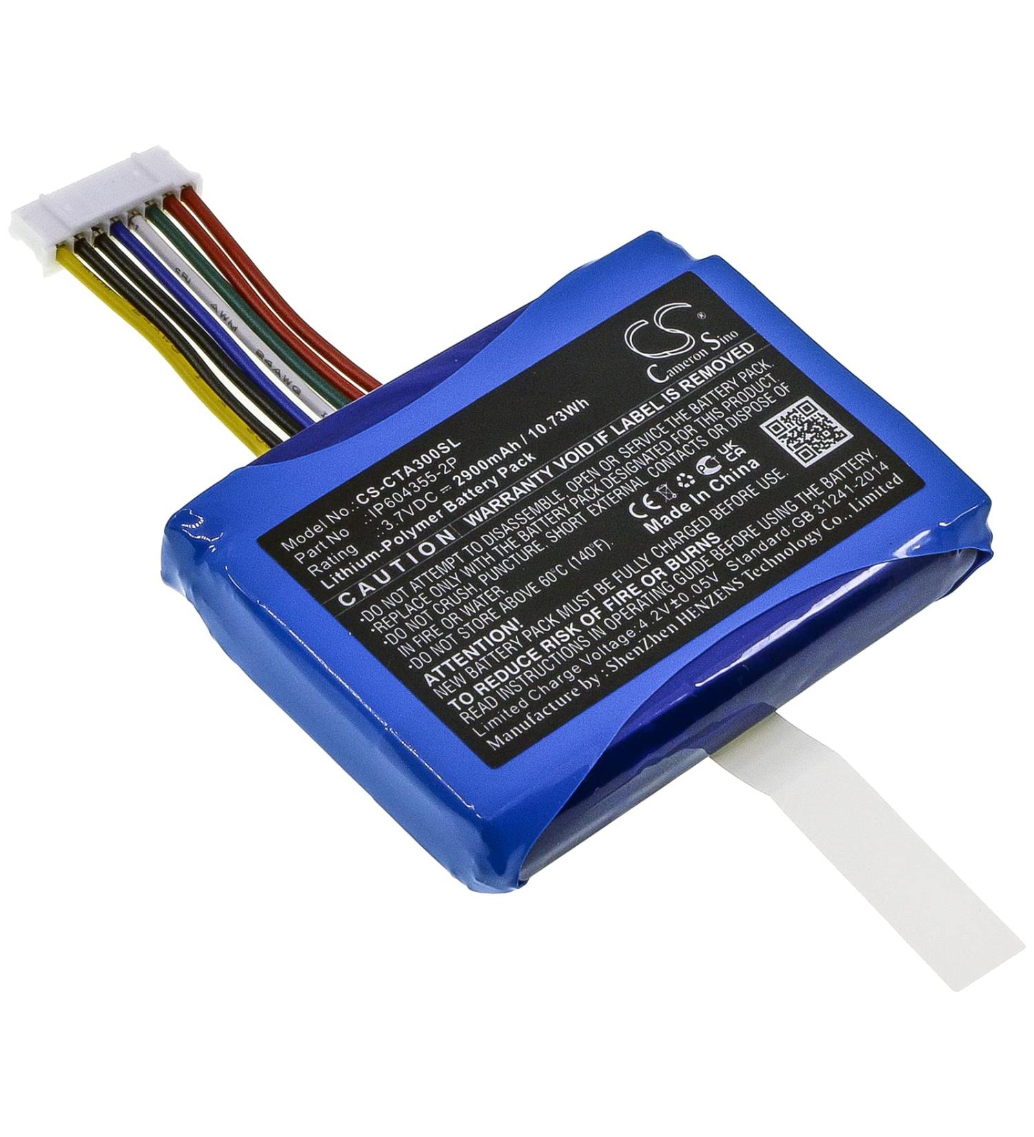 SEMEA Battery Replacement for Castles IP604355-2P V3 VEGA3000-3G - International Shipping Available - Buy Online on GoSupps.com