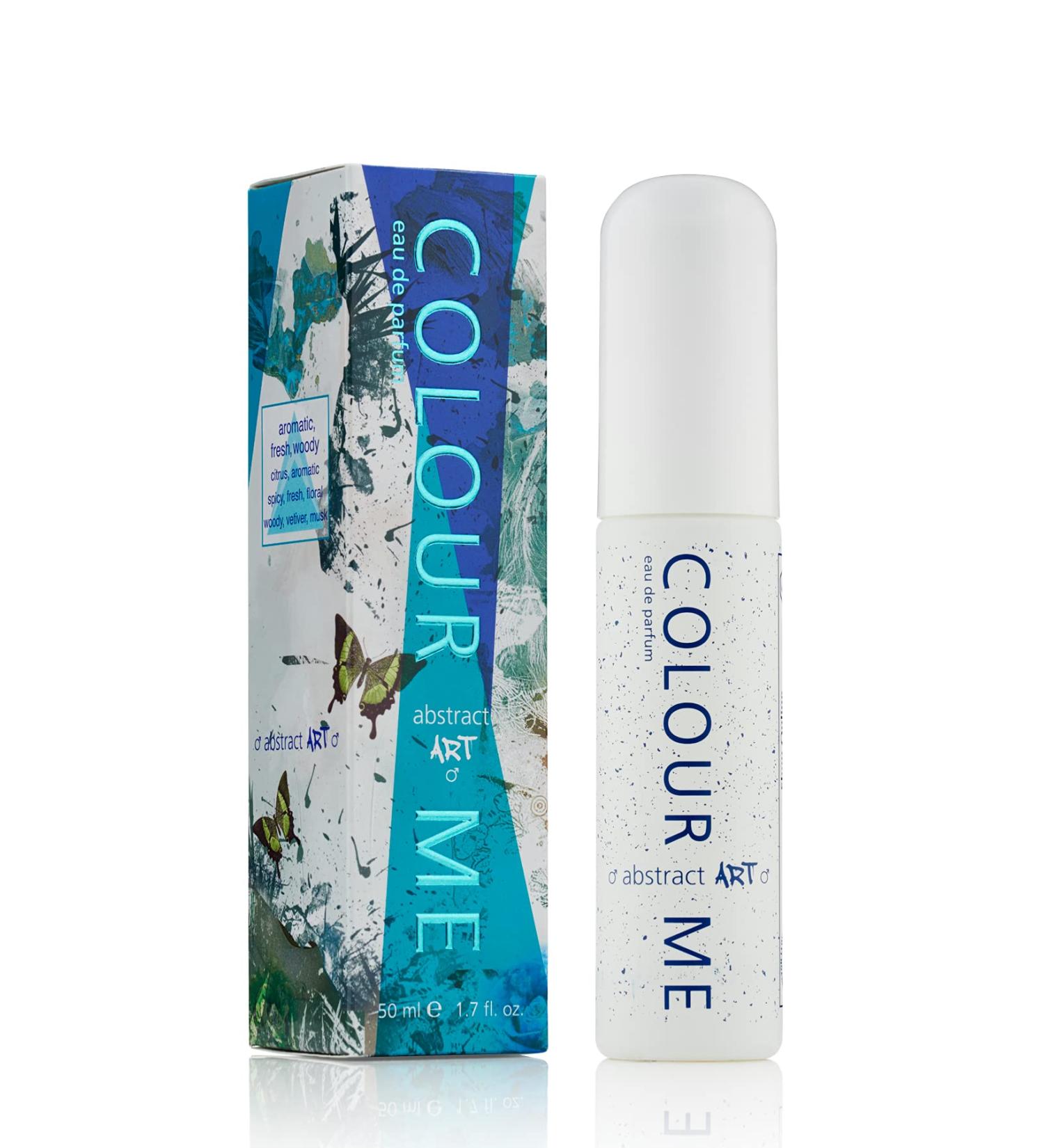 Milton-Lloyd Colour Me Abstract Art - Eau de Parfum - Long Lasting Perfume for Men - Patchouli Sandalwood Cologne for Men - Woody Fragrances - 1.7 oz Abstract Art 1.7 Fl Oz (Pack of 1) - Buy Online on GoSupps.com