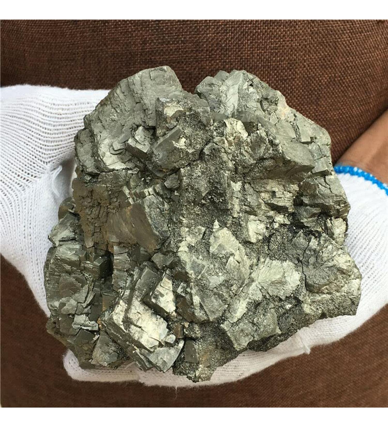 7.61LB Natural Chalcopyrite & Crystal & Cluster Calcite Specimen OT3570 JZIGTDEM - Buy Online on GoSupps.com