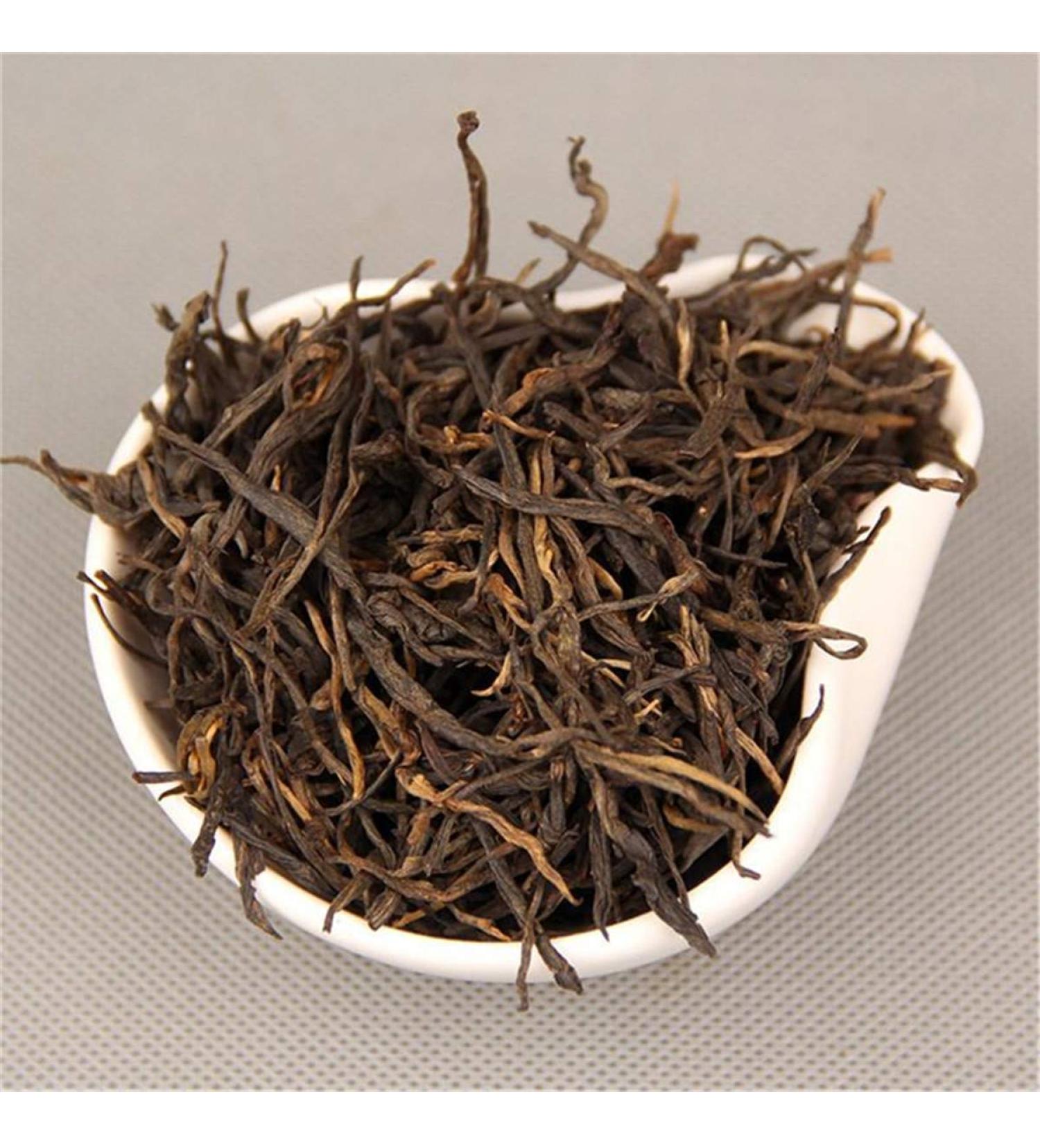 90g Th Noir Dian Hong Bio Yunnan Th en bo te naturel aromatique - Buy Online on GoSupps.com