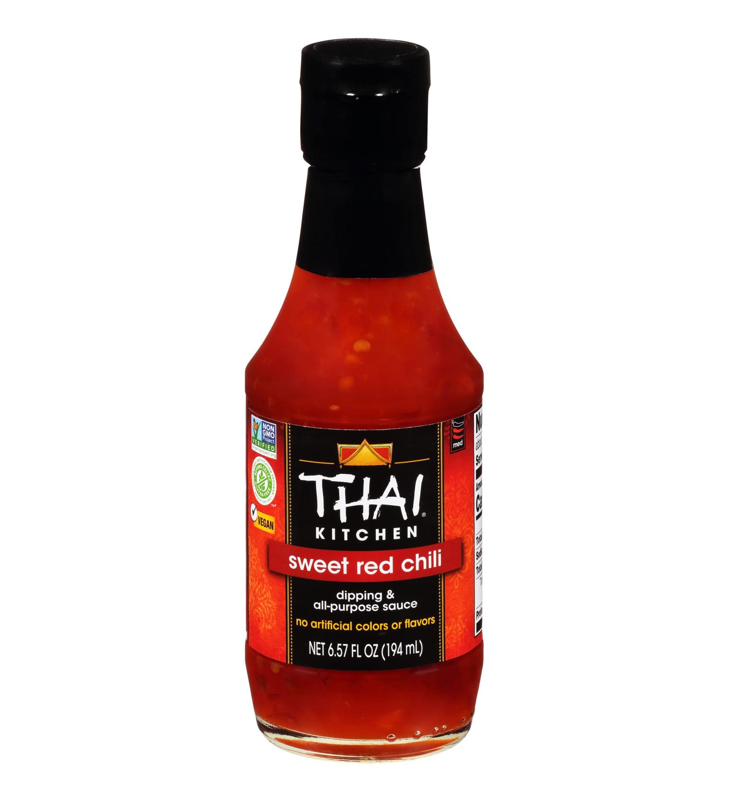 Thai Kitchen Gluten Free Sweet Red Chili Dipping Sauce 6.57 fl oz - Authentic Thai Flavors - Buy Online on GoSupps.com
