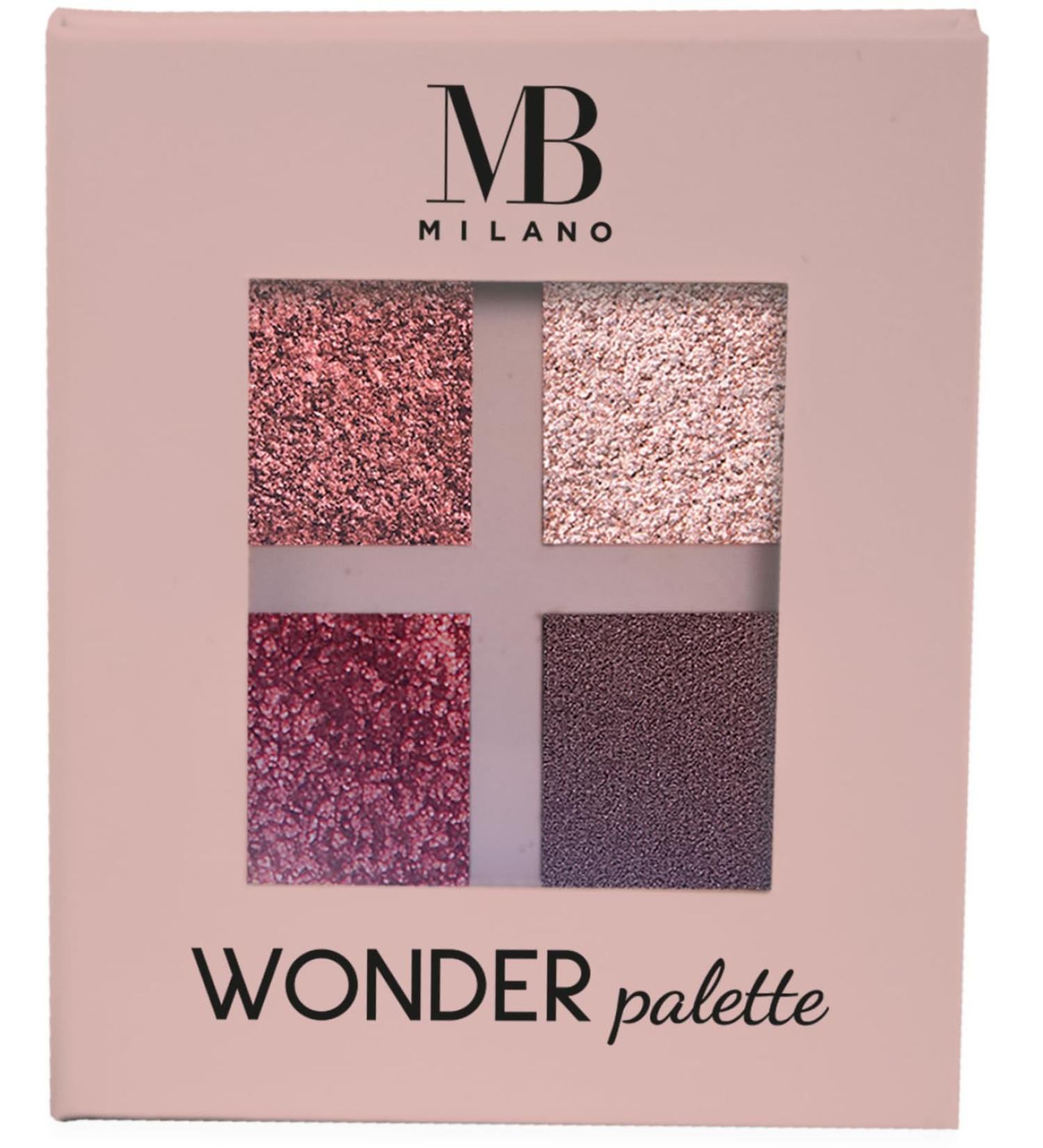 MB MILANO MB Milano - Eyeshadow Palette - 4 Shades - Plum