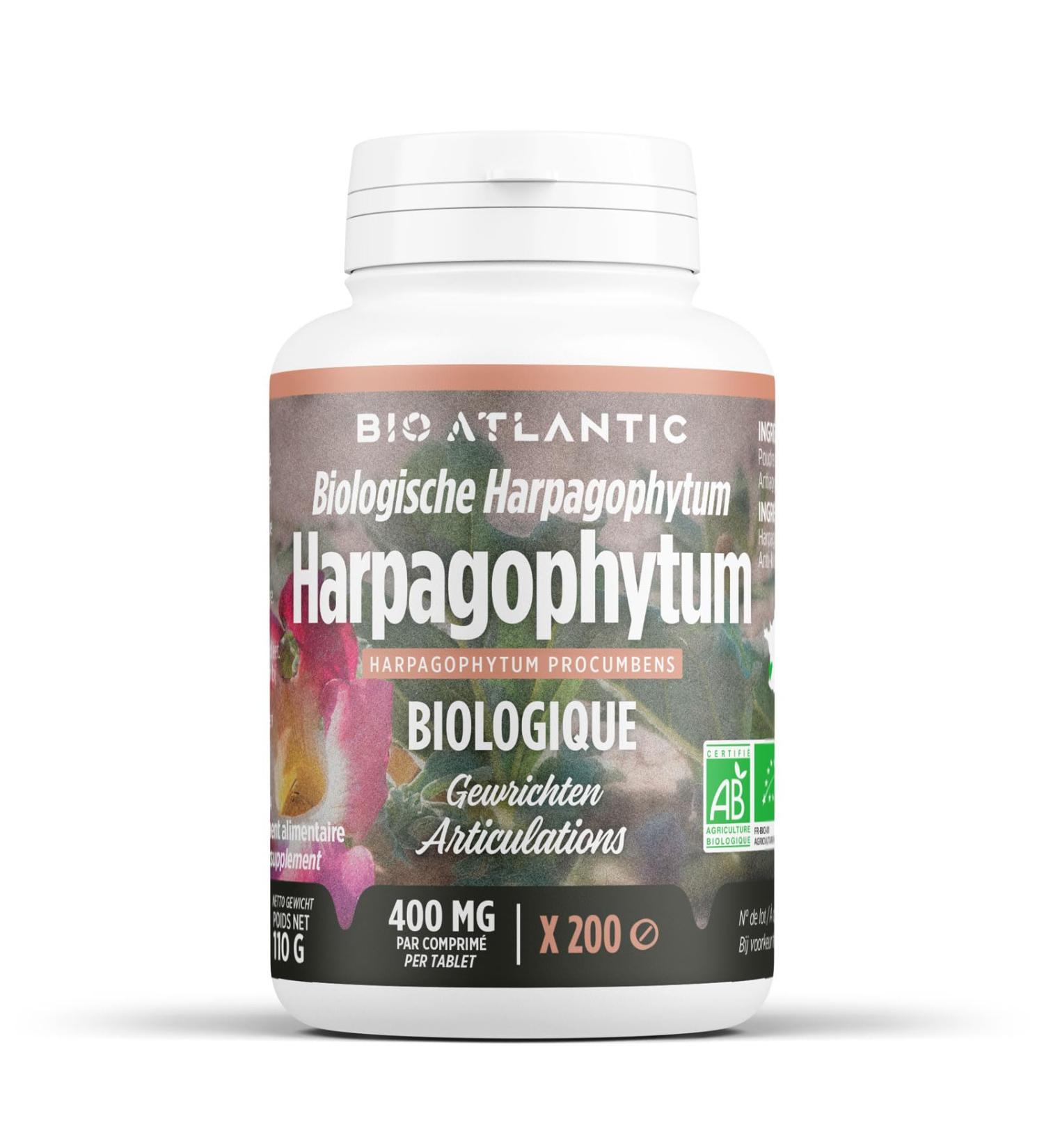 Harpagophytum BIO - 400mg - 200 tablets - Buy Online on GoSupps.com