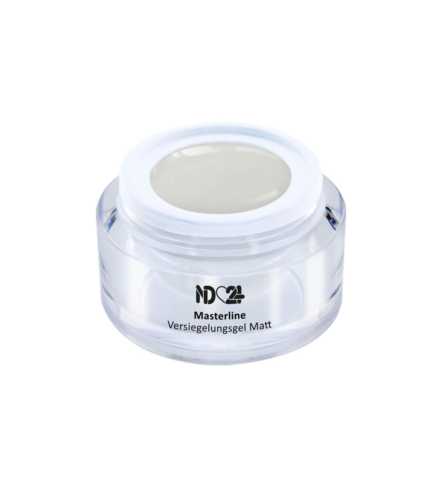 Masterline Finish Gel Sealant Silk Matt - UV/LED Studio Quality - Made in Germany - 15ml | Best International Shipping - Buy Online on GoSupps.com