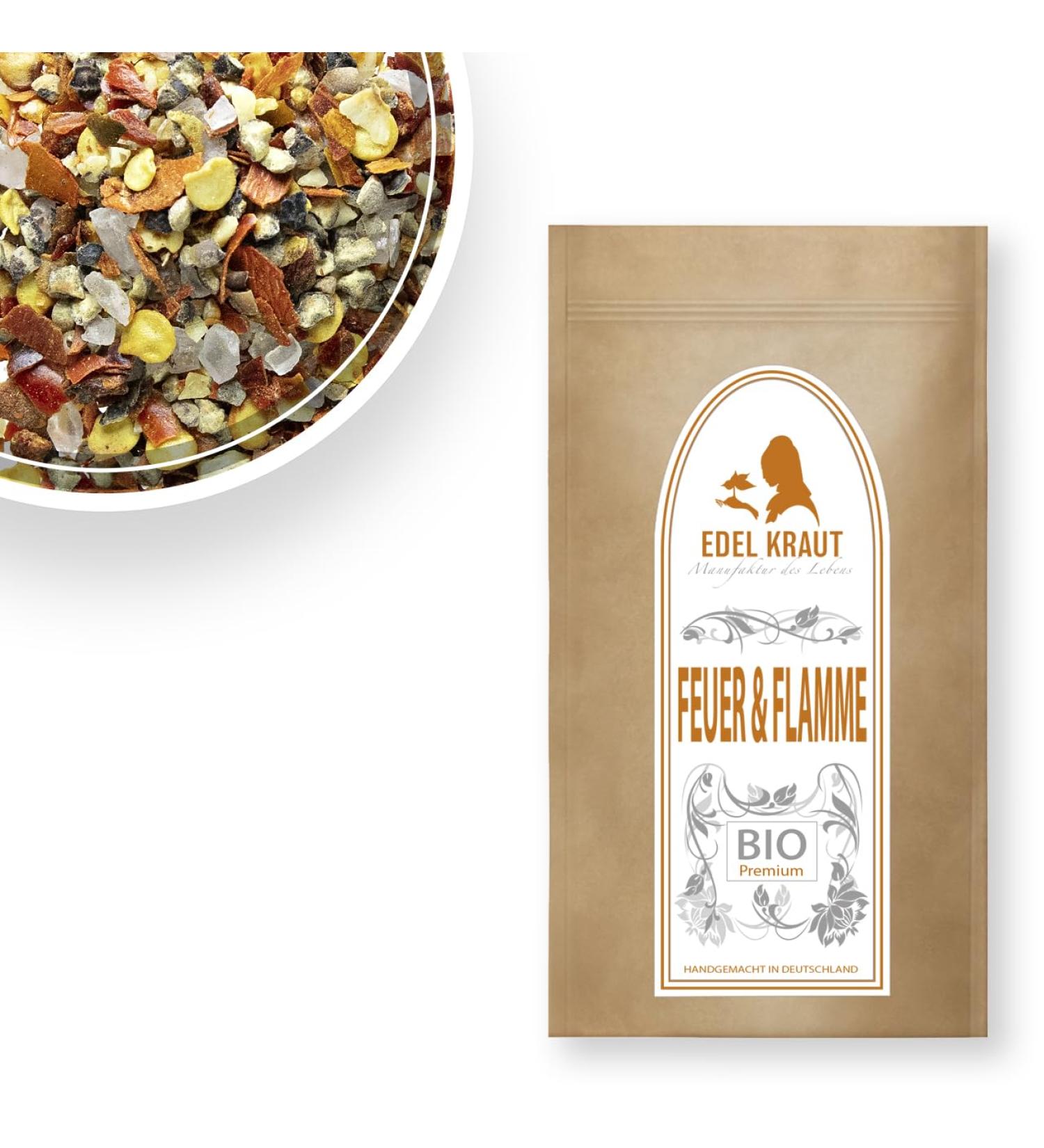 Buy Organic Fire & Flame 250g - Premium Natural Flavors for International Shipping - Buy Online on GoSupps.com