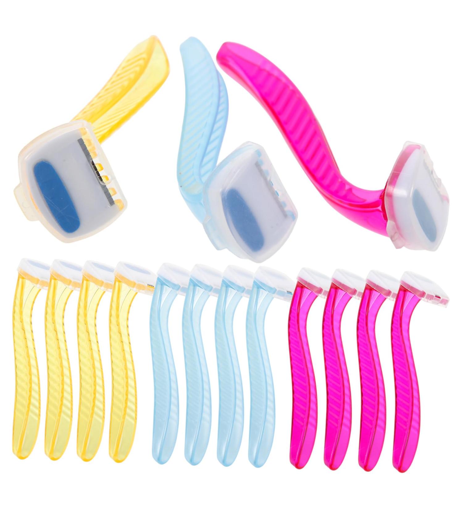 Skisuno 15-Piece Women's Body Hair Remover Set - Stainless Steel Razors & Clippers for Armpit Leg & Bikini Hair Removal - Buy Online on GoSupps.com