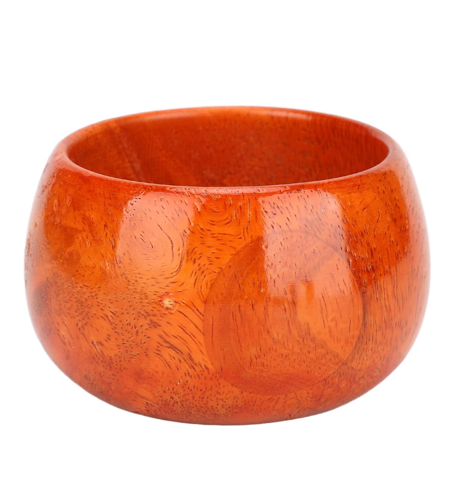 Premium Wooden Shaving Soap Bowl for Men | Burr-Free Shaving Mug Ideal for Cream & Lather - Buy Online on GoSupps.com