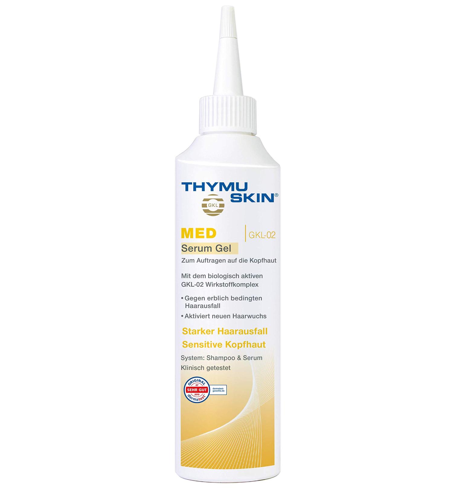 THYMUSKIN Med Serum Gel - 200ml for Hair Growth | International Shipping Available - Buy Online on GoSupps.com
