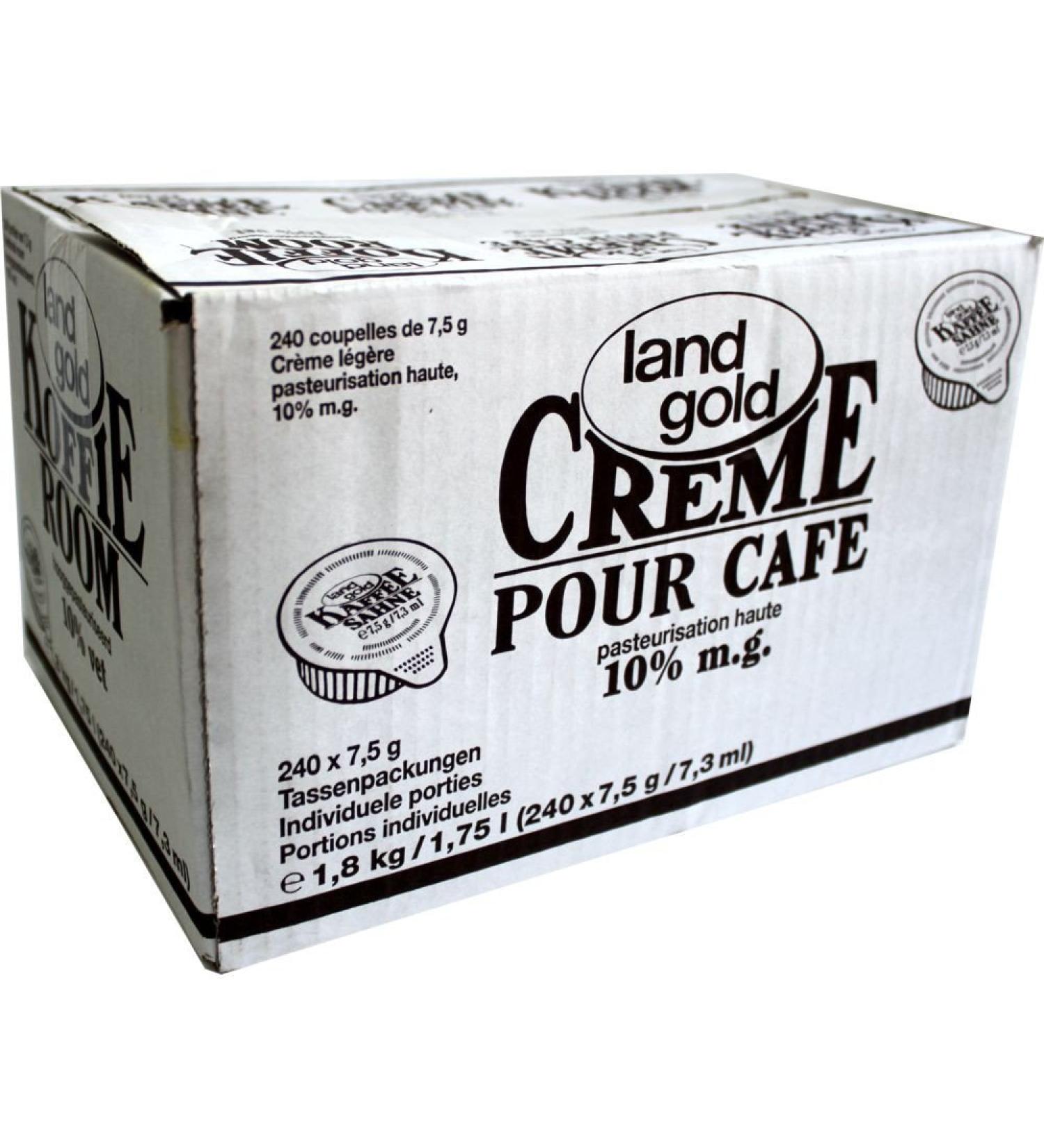  Unbekannt Landgold 10% Coffee Cream 240 x 7.5g - Buy Online on GoSupps.com