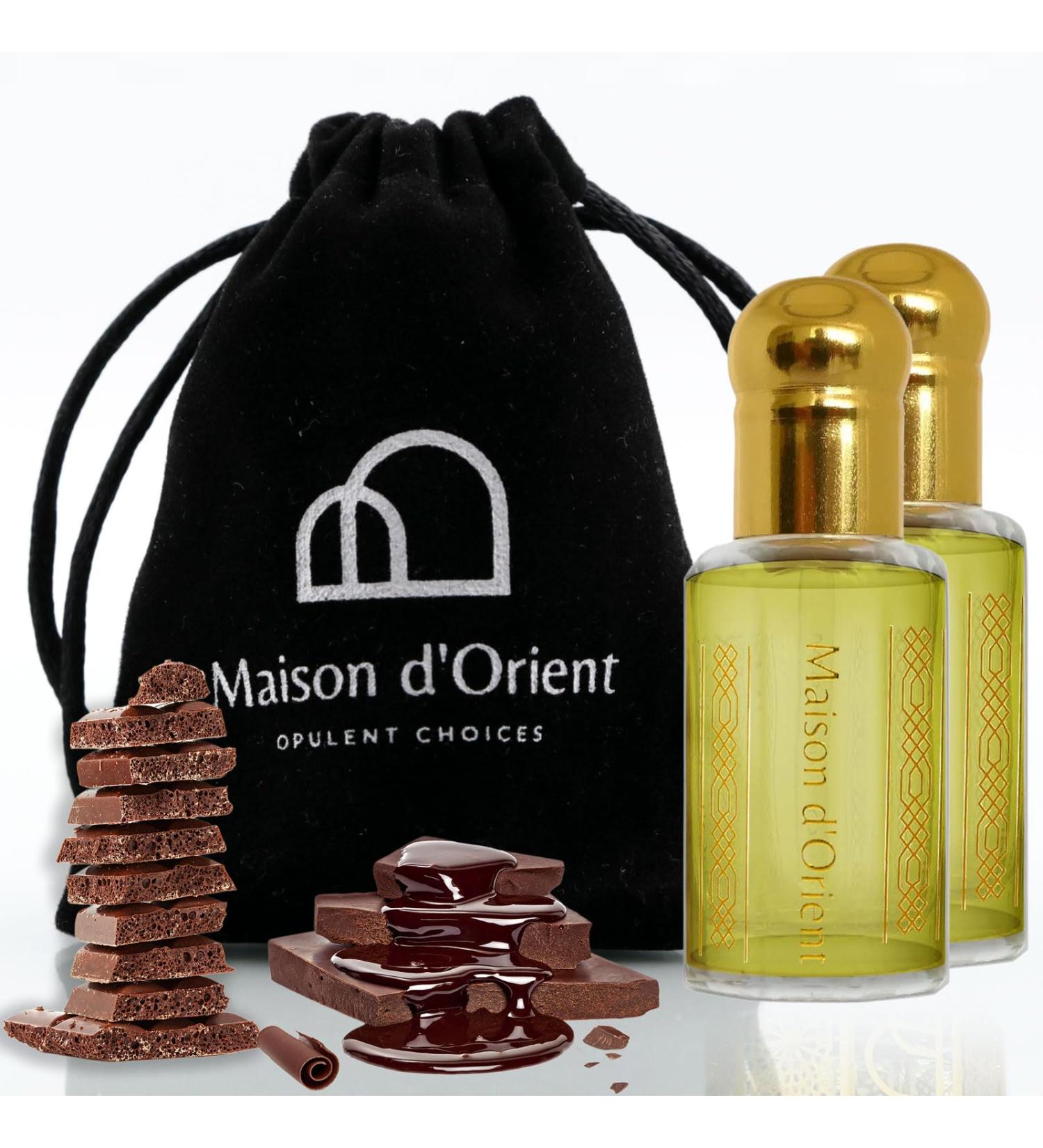 Musk Choco Unisex Perfume Oil 12 mL - Alcohol-Free Velvety Chocolate & Vanilla in Arabian Tola Bottle - Buy Online on GoSupps.com