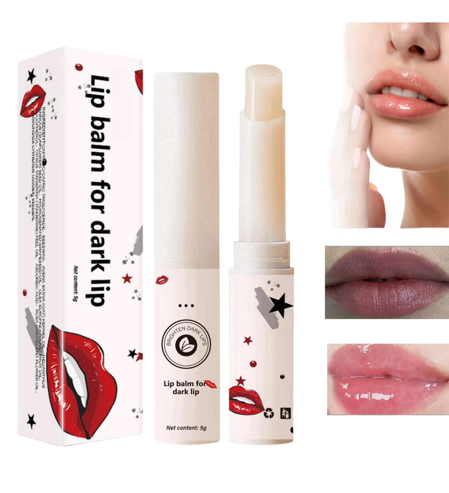 Lip Lightening for Dark Lips Lip Balm Stick Moisturizing Lip Balm Whitening & Brightening Lip Balm Lips Pink Bleaching Cream Balm Lip Balm Set Remove Dark Lips Lip Repair Balm Hydrating Lip Balm - Buy Online on GoSupps.com