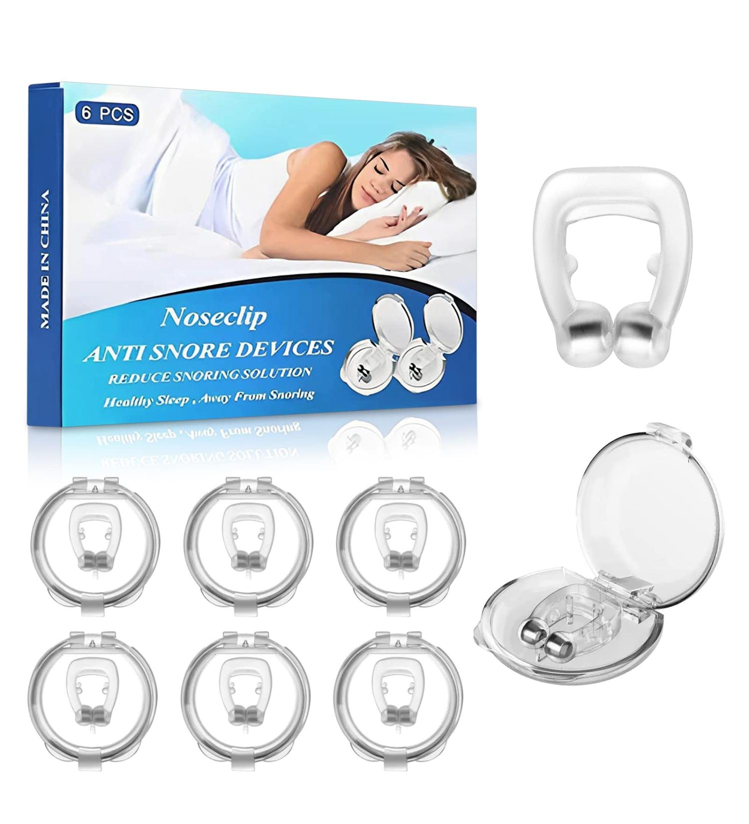 Anti Snoring Devices Comfortable Silicone Snore Stopper Anti Snoring Nose Clip