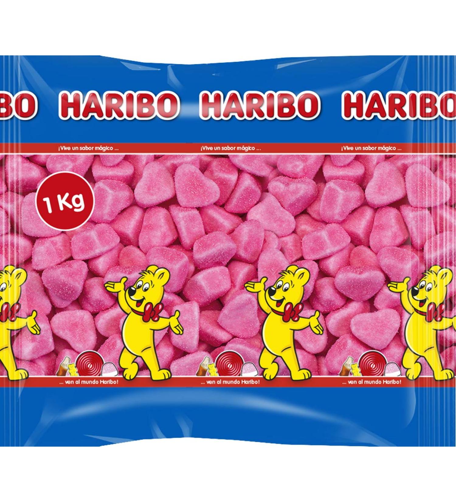 Haribo Soft Pika Heart - 4 packs of 1000 g - Total 4000 g - Buy Online on GoSupps.com