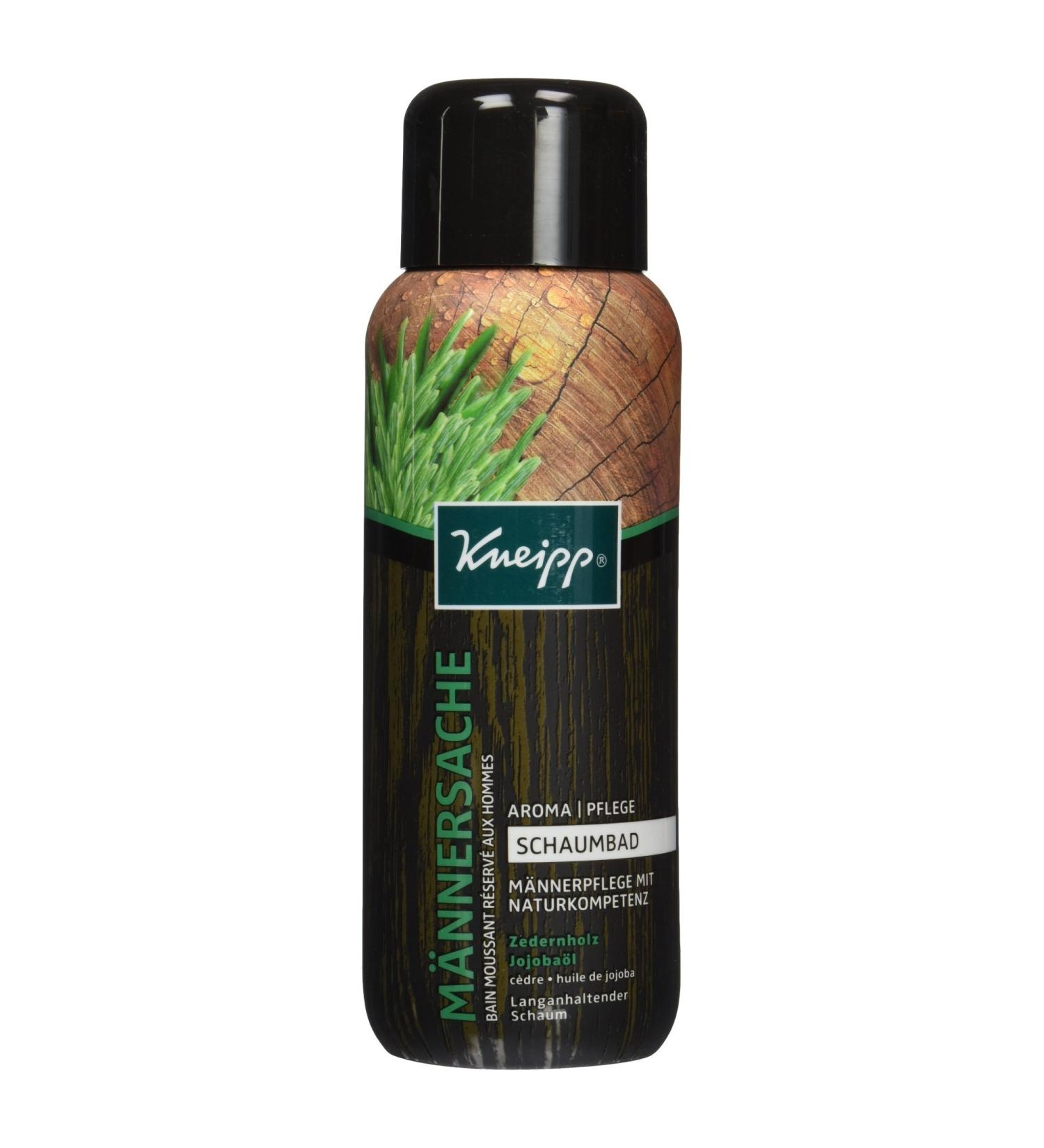 Kneipp Aroma Care Foam Bath for Men - Cedarwood & Jojoba Oil 400 ml | International Shipping Available - Buy Online on GoSupps.com