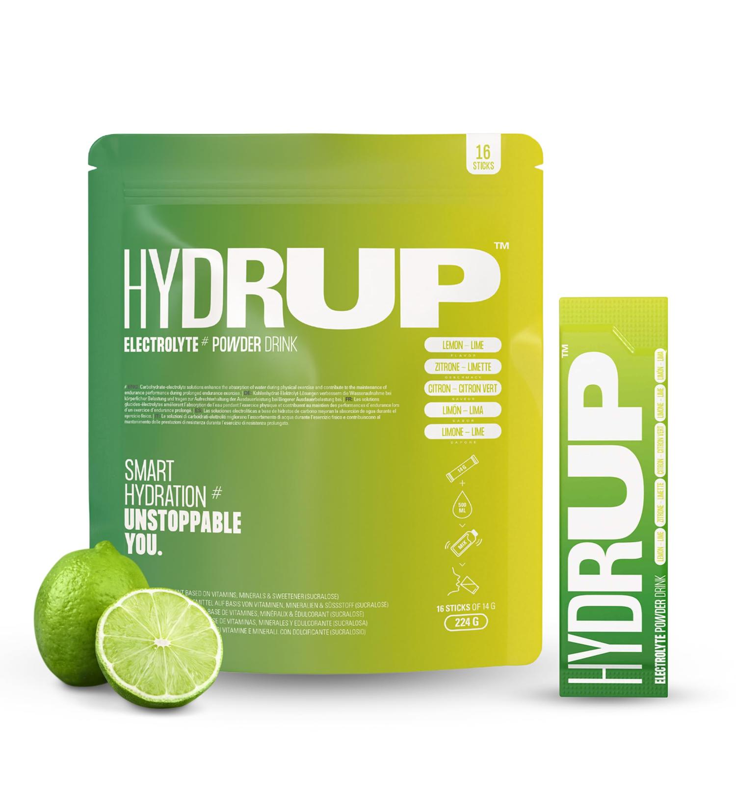  lectrolytes Sans Sucre en Poudre 1733 mg - Hydratation et nergie Instantan es avec Vitamines B et C - Saveur Citron Vert - Paquet avec 16 Sachets de 14 Grammes - Sans Gluten et sans Lactose Citron-Citron Vert - Buy Online on GoSupps.com