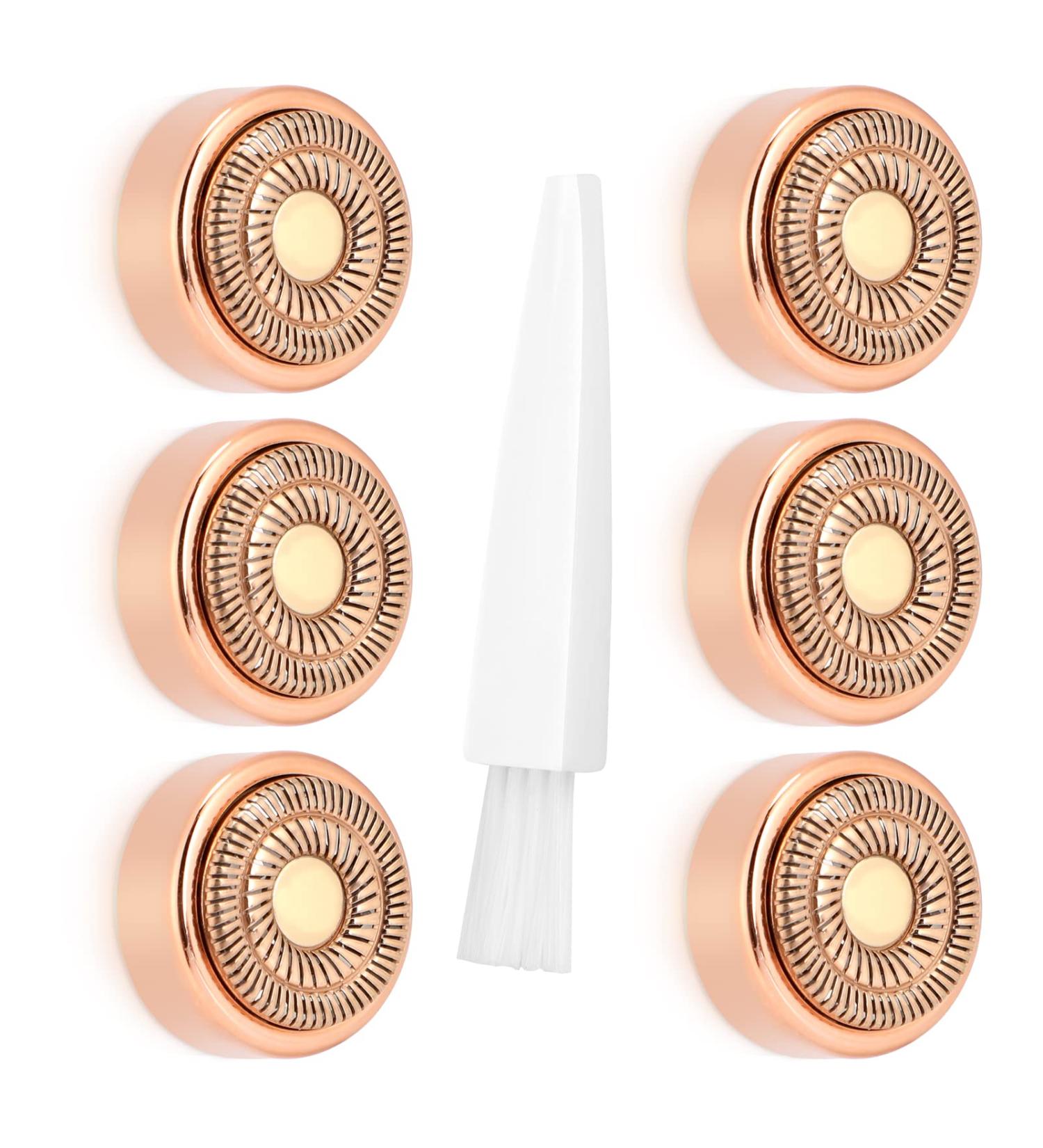 Facial Hair Remover Replacement Heads Generation 2 - Double Halo Design (6 PCS) - Buy Online on GoSupps.com