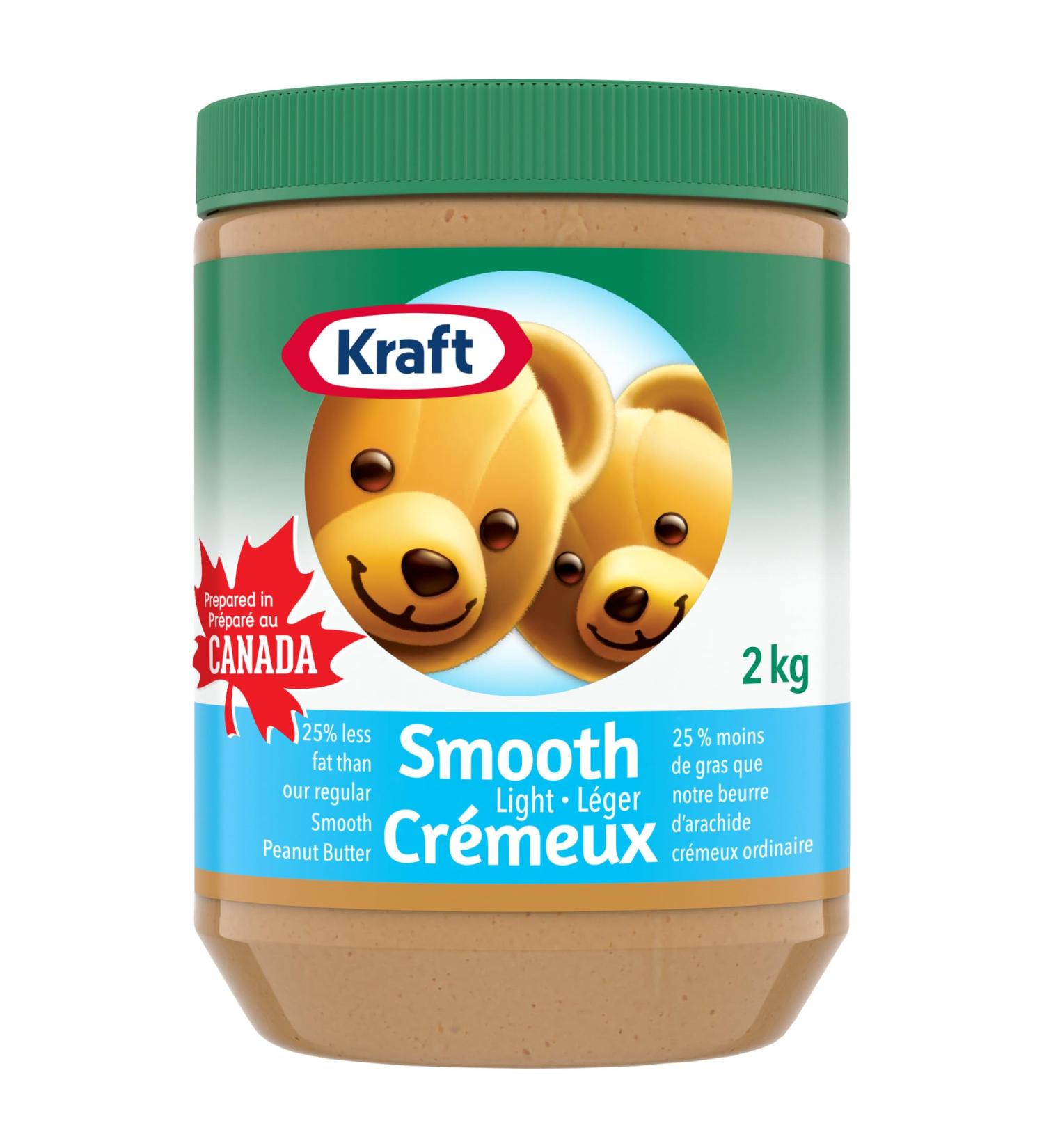 Kraft Smooth Light Peanut Butter 2kg 2 kg (Pack of 6) Light Smooth Peanut Butter - Buy Online on GoSupps.com