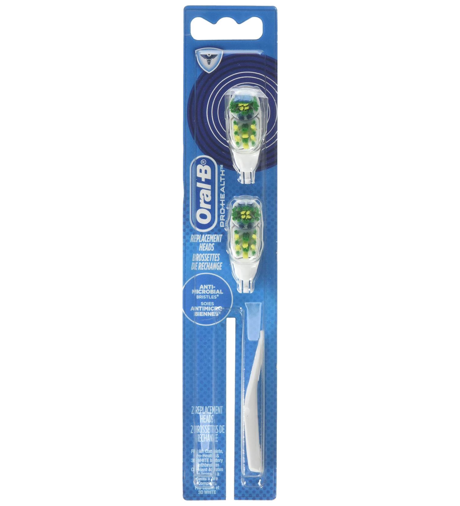Oral-B Pro-Health Replacement Heads - 2 Pack - Buy Online on GoSupps.com