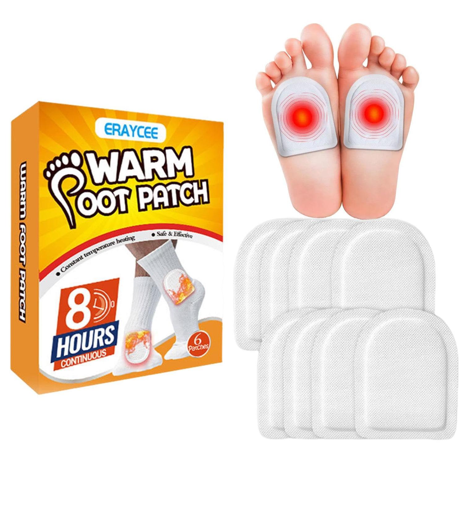 Qiyifang Foot Warmer Patch - Self-Adhesive Warmth for Outdoor Activities Skiing & Hiking | Safe & Effective Heating for Winter Adventures - Buy Online on GoSupps.com