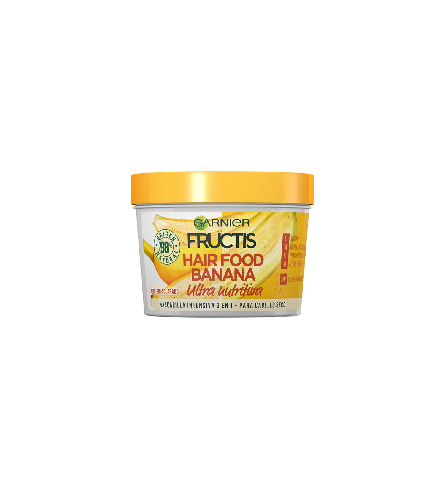 Garnier Fructis Hair Food Banana Hair Mask for Dry Hair 390ml - Buy Online on GoSupps.com