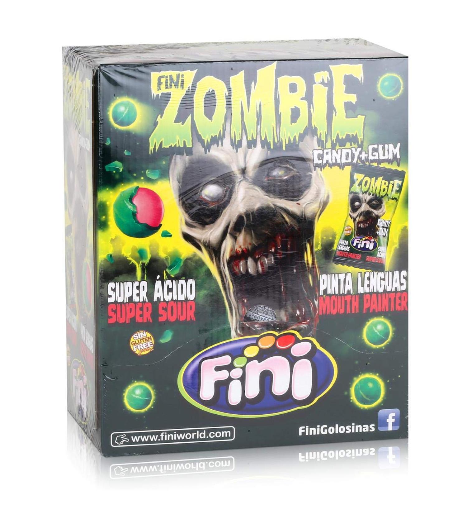 Fini Zombie Candy Gum Box of 200 Individually Wrapped Chews