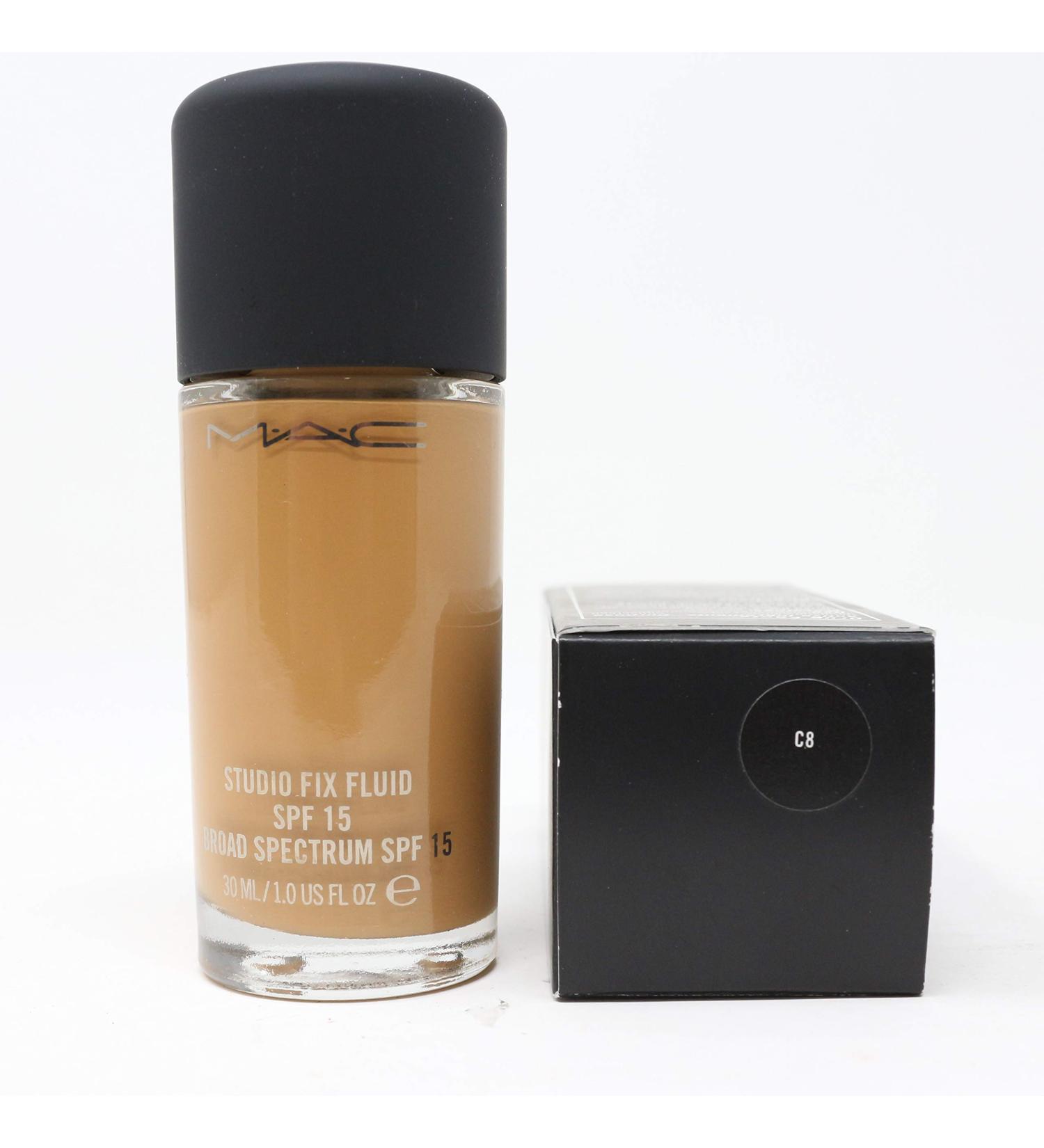 M.A.C Studio Fix Fluid Foundation SPF 15 C8  1 Ounce