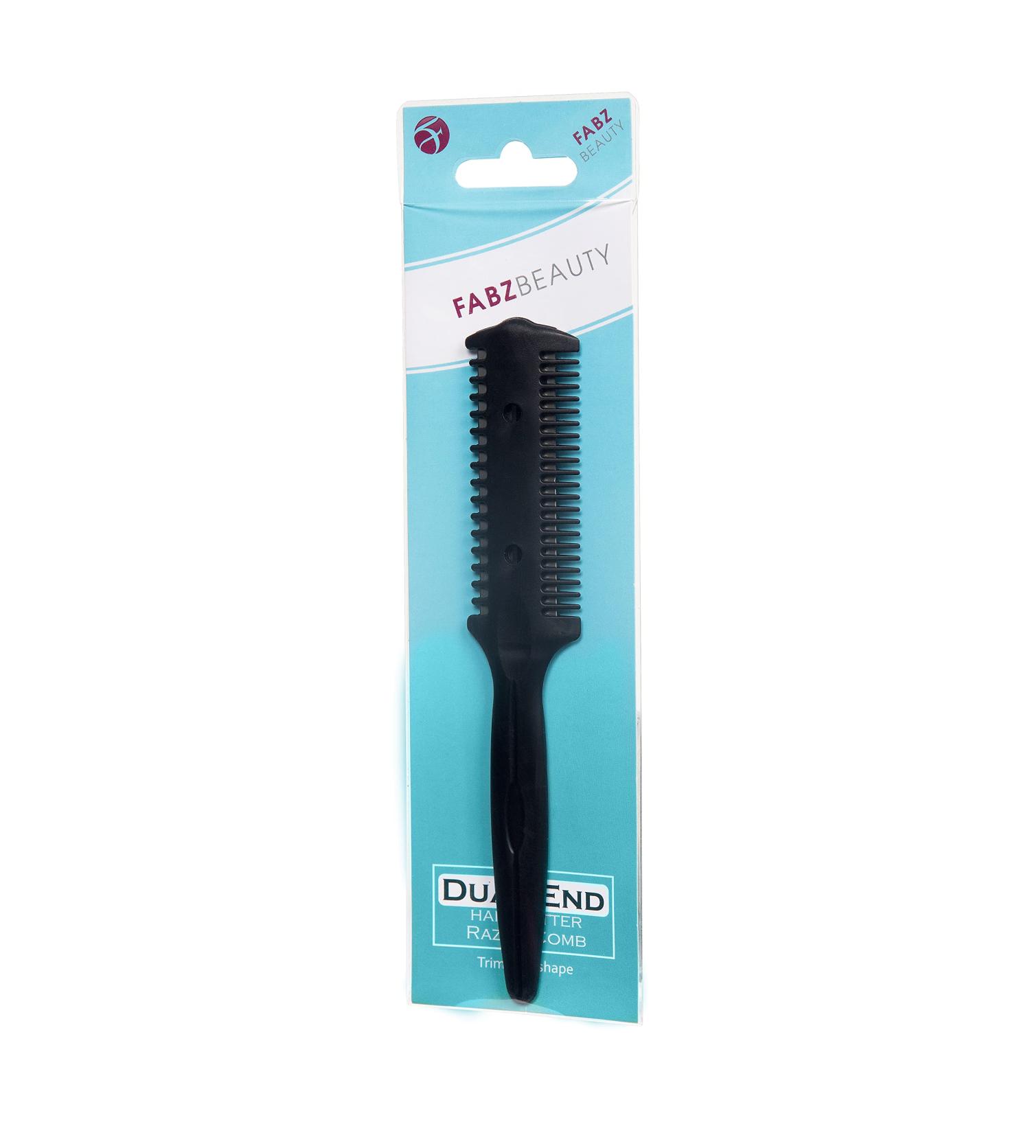 Fabz Beauty Double Sided Hair Thinning Comb & Styling Razor - 1 Count - Buy Online on GoSupps.com