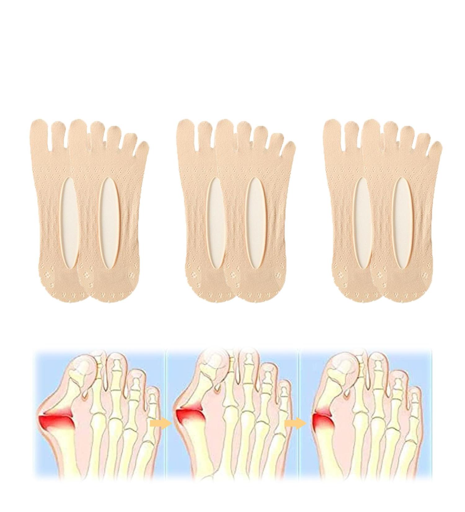 LSNTUU Bunion Relief Socks for Women - Orthopedic Toe Compression Socks - Bunion Corrector (3 pairs) - Buy Online on GoSupps.com
