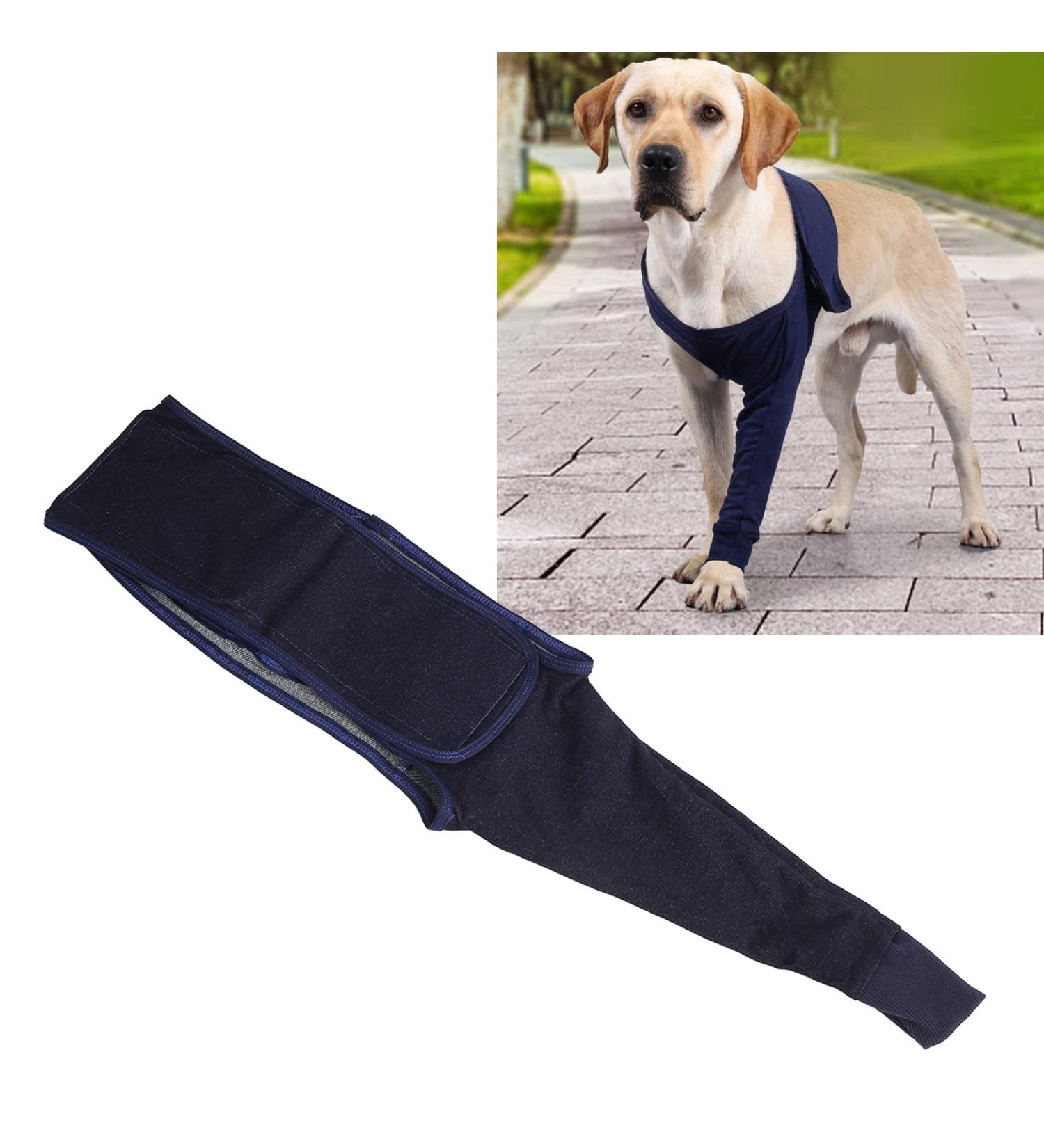 Dog Elbow Brace Dog Elbow Protector Highly Elastic Breathable Canine Protector Pads Knee Brace Dog Leg Braces Carpal Support Elbow Protector for Wound Wrapping (XL) - Buy Online on GoSupps.com