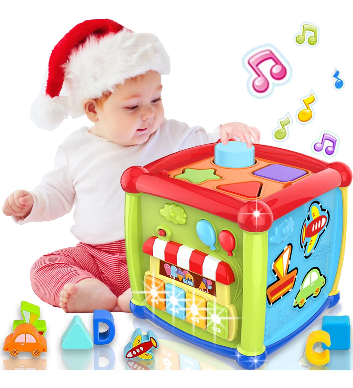 Shop Amlgbtop 6-in-1 Motor Cube Baby Toy - Ideal Montessori Gift for 1-3 Year Olds | International Shipping Available - Buy Online on GoSupps.com