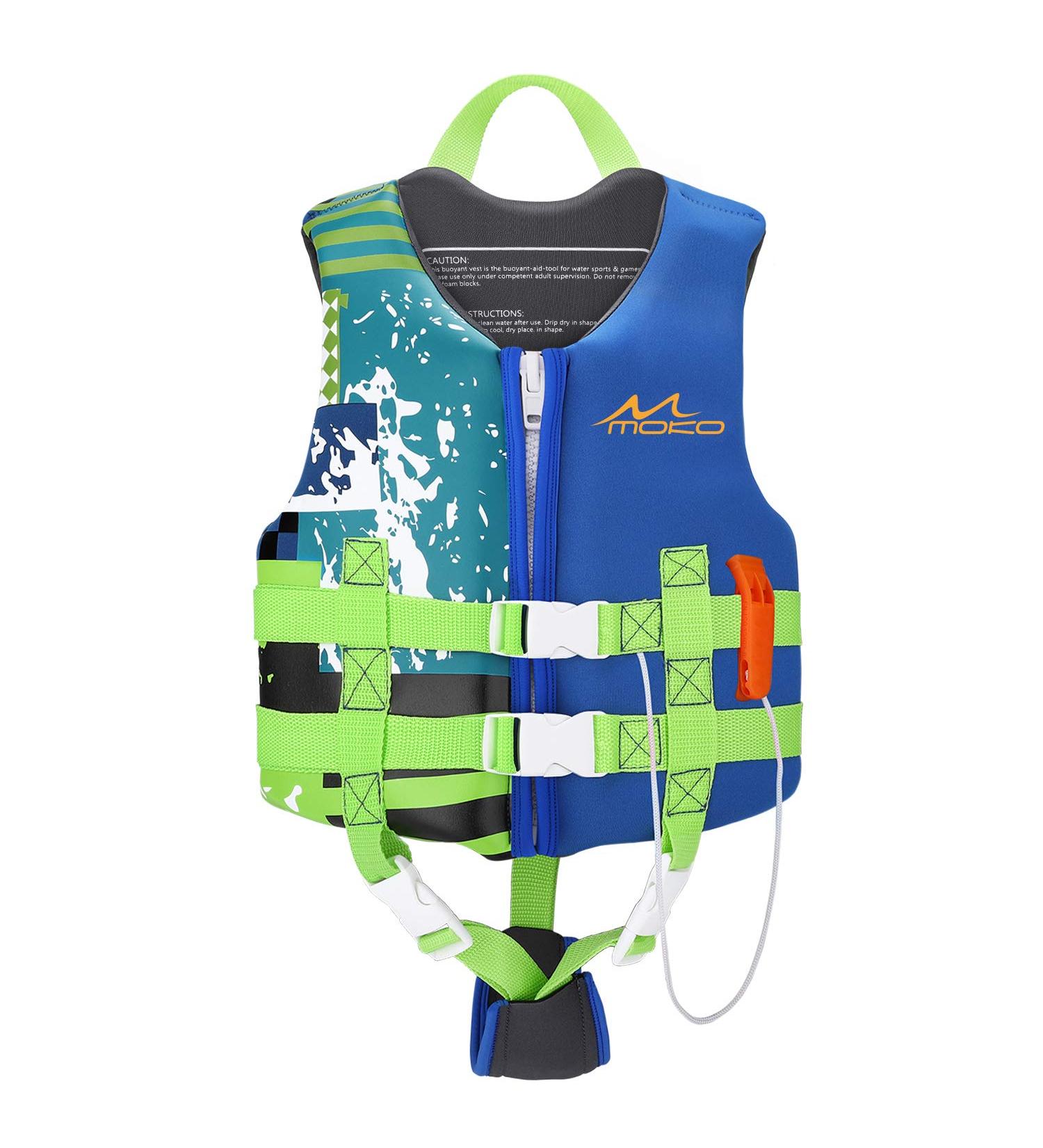 MoKo Kids Swimming Vest - Clearanced Swim Vests for Toddlers - S/M/L Indigo Size - Buy Online on GoSupps.com