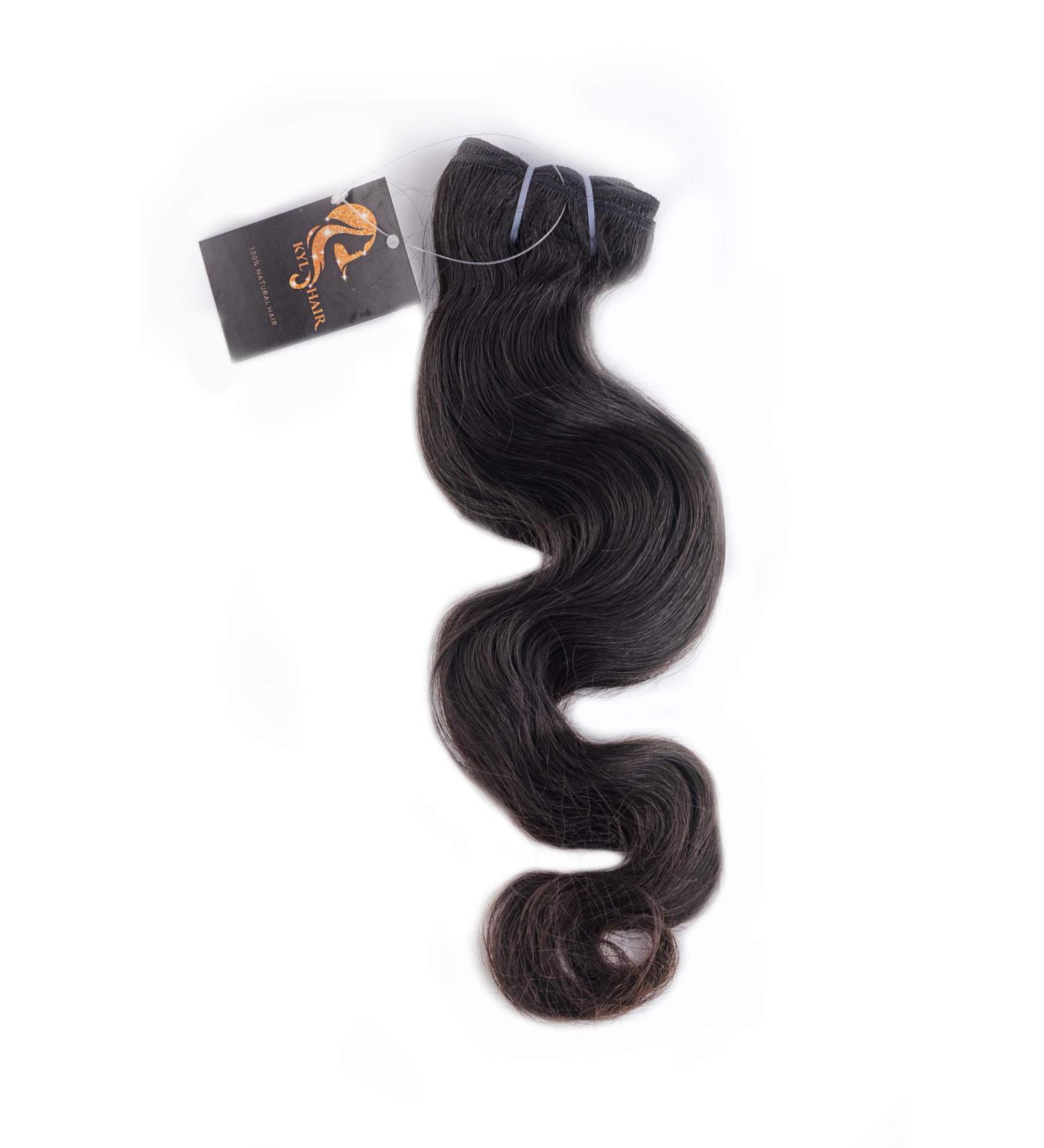 100% Untreated Indian Real Hair Extensions - Natural Waves 16 Black Hair Extensions - Buy Online on GoSupps.com
