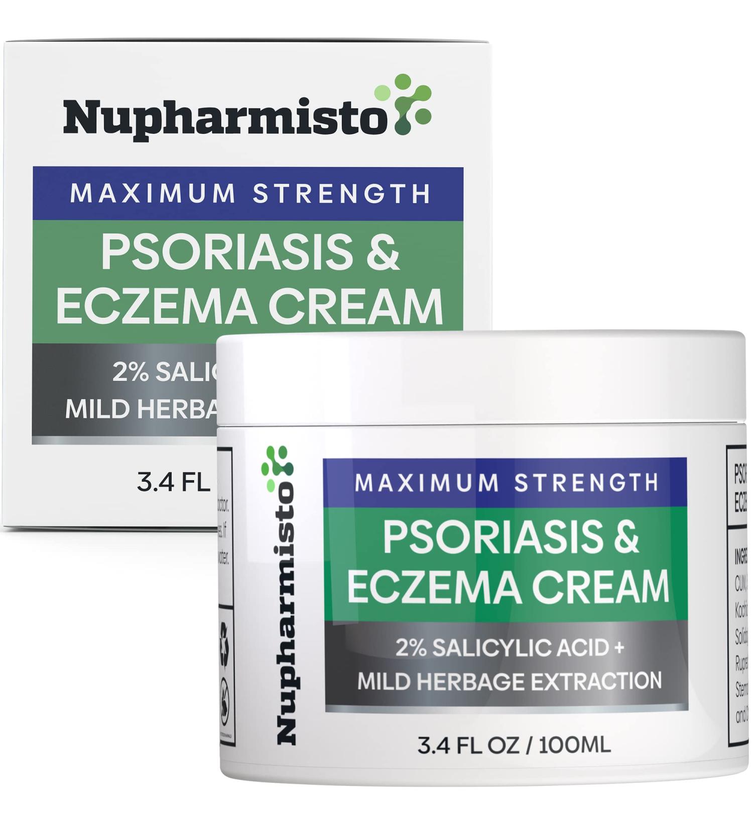 Psoriasis Eczema Cream - Maximum Strength Relief for Resistant Symptoms | 100ml - Buy Online on GoSupps.com