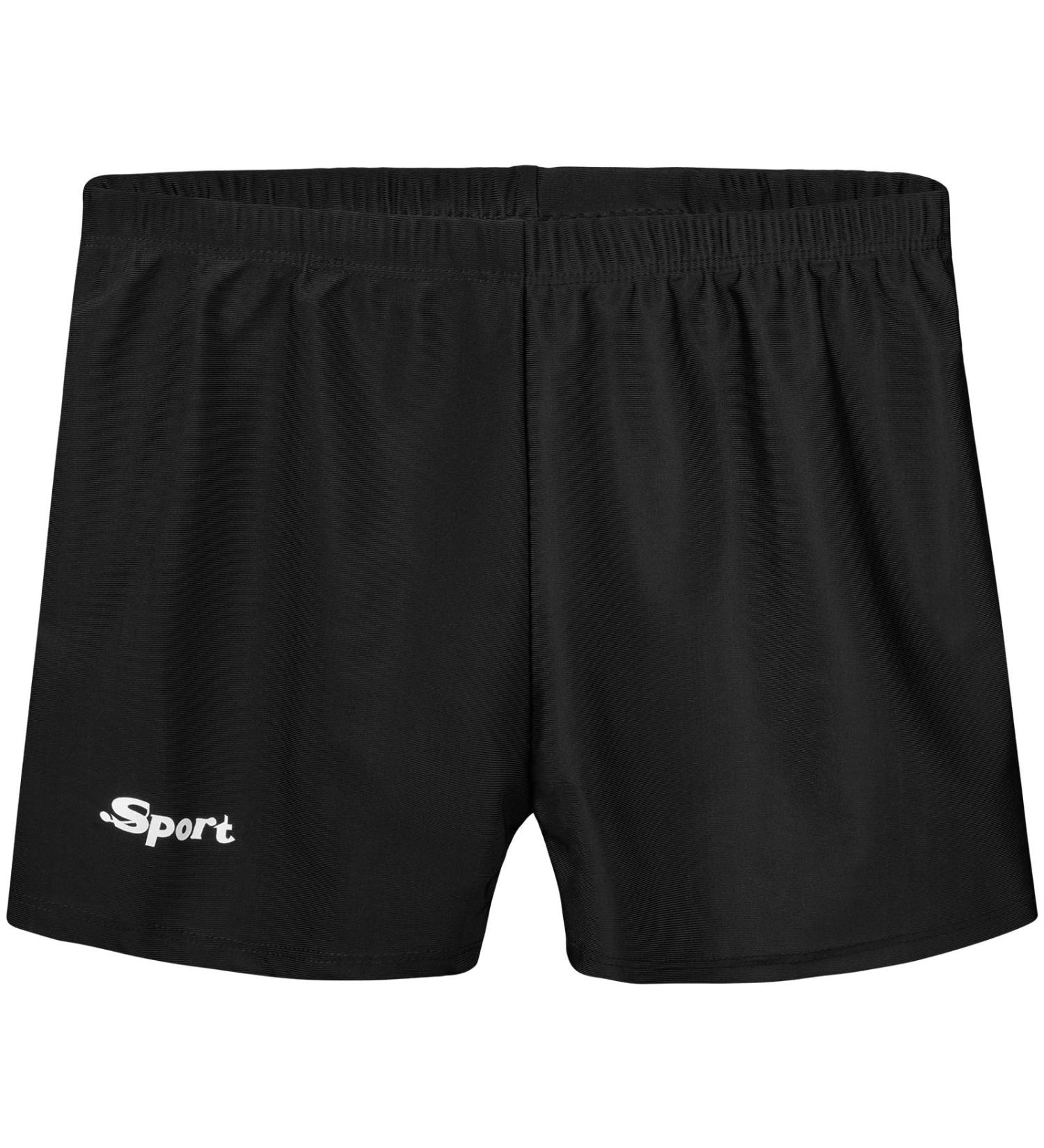 Buy Aomig Quick-Drying Swimming Trunks for Kids Black Resort Swim Shorts with Adjustable Cord (7-8 Years) - Buy Online on GoSupps.com