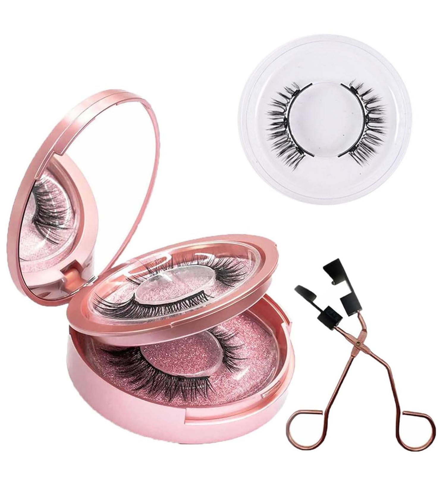 Bellaire Magnetic Lashes Magnetic Eyelashes Reusable Dual Magnetic Lashes without Eyeliner Natural Look Magnetic Eyelashes with Applicator (CY03) - Buy Online on GoSupps.com
