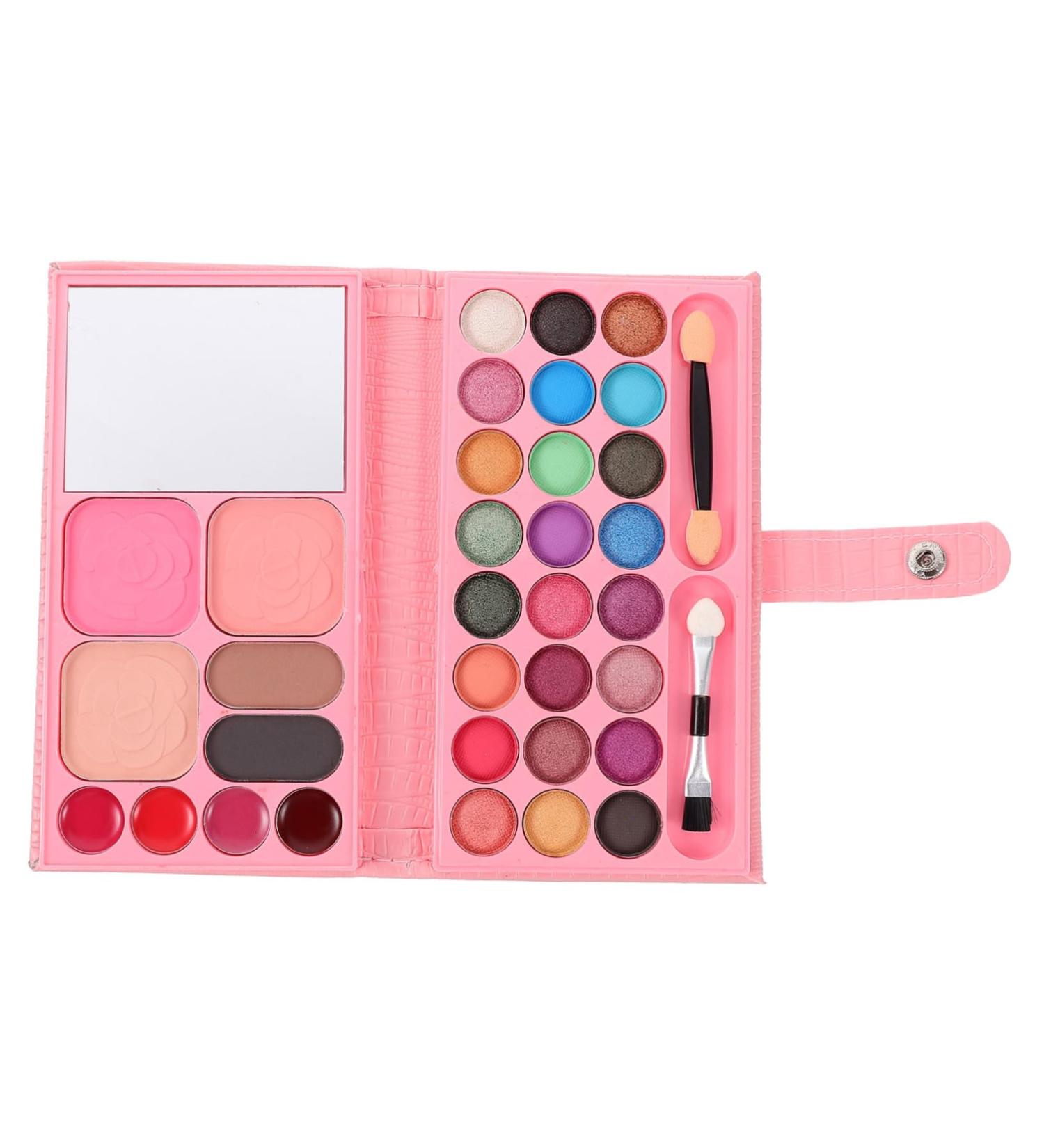 FOYTOKI 2pcs 33 Makeup Palette Glitter Eye Shadow Rainbow Palette - Buy Online on GoSupps.com