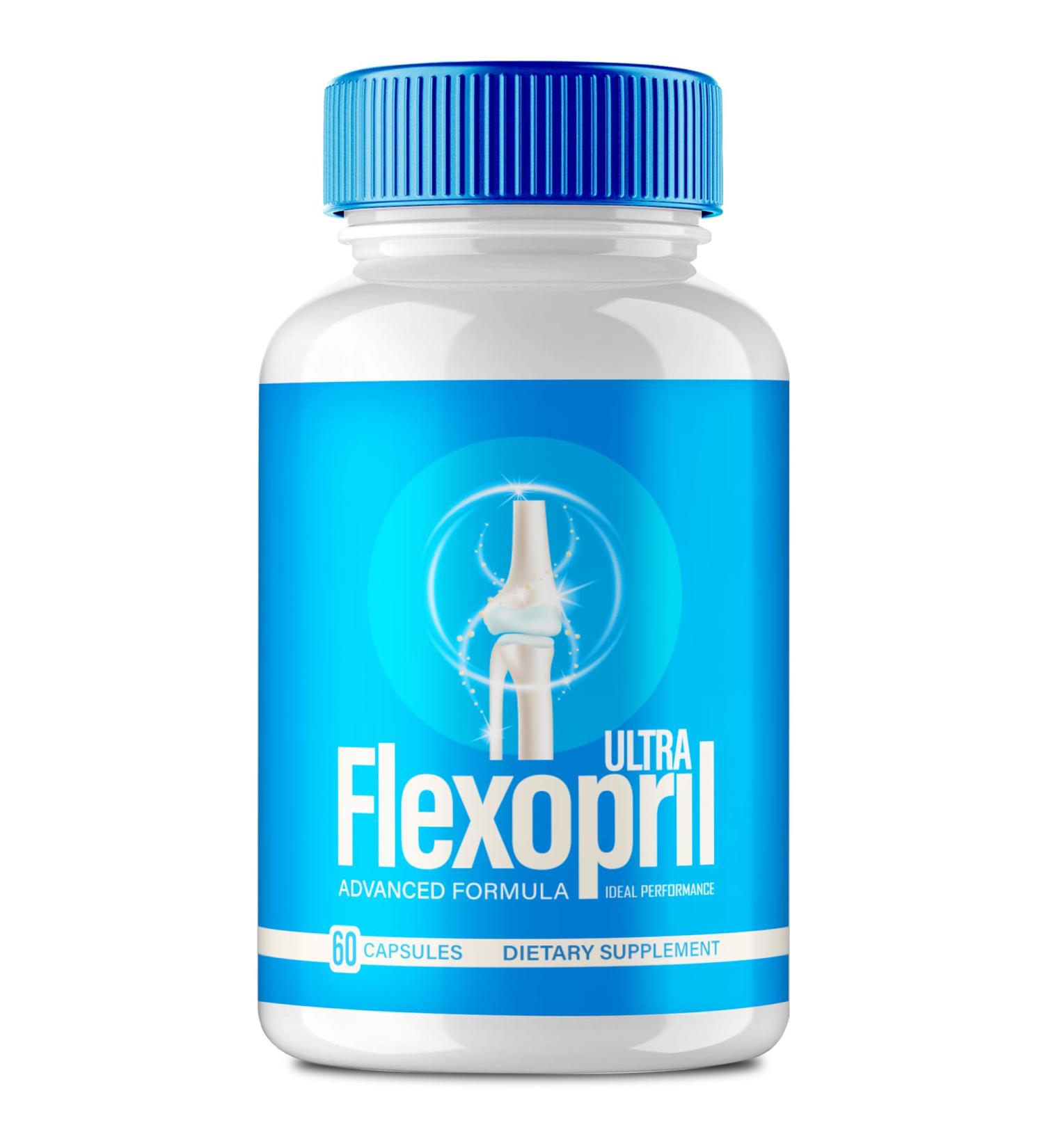 Flexopril Ultra Joint Support Capsules Official Flexopril Supplement Pills All-Natural Formula to Fortify Bones and Bolster Flexibility - Maximum Strength FlexoprilUltra Pills Reviews (60 Capsules) - Buy Online on GoSupps.com