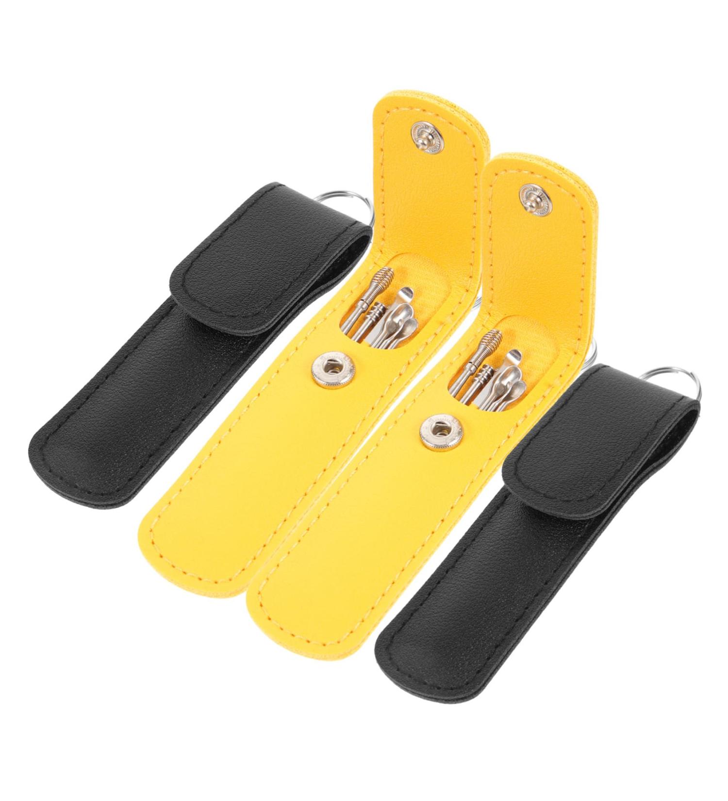 FRCOLOR 4-Piece Wear-Resistant Ear Cleaning Tool Set - Portable Ear Wax Remover & Practical Ear Picker for Home Use - Buy Online on GoSupps.com