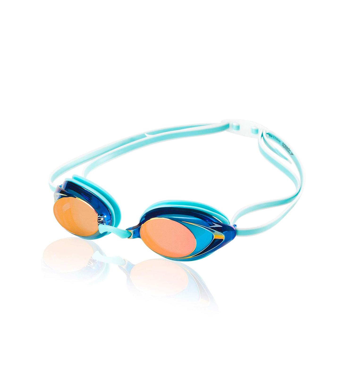 Speedo Women's Mirrored Vanquisher 2.0 Aqua Swim Goggles | Buy Online - Buy Online on GoSupps.com