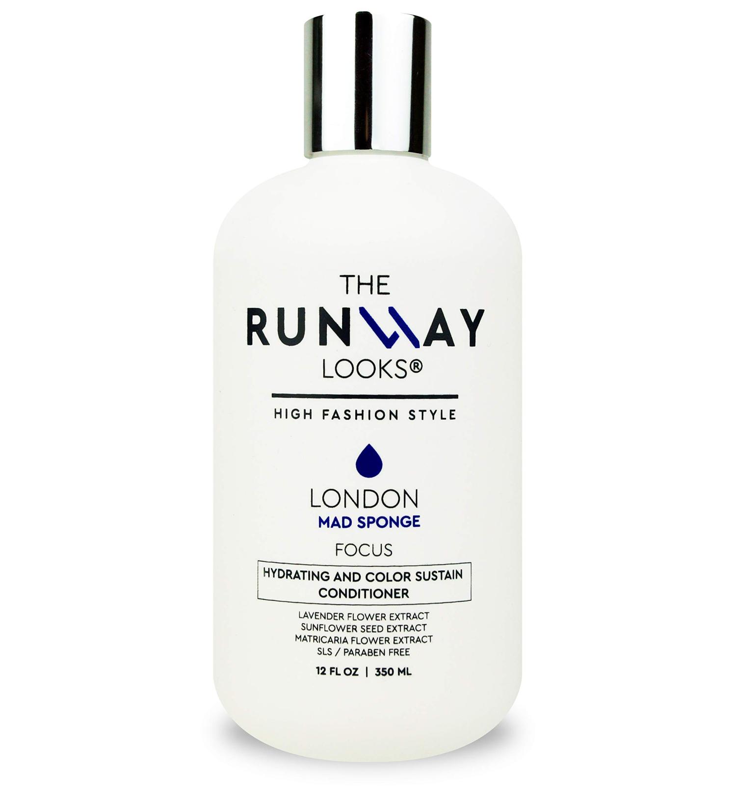 London Mad Sponge Hydrating & Color-Sustain Conditioner | Lavender & Sunflower Extract | Moisture Renewal for Healthy Brilliant Hair (12oz) - International Shipping Available - Buy Online on GoSupps.com