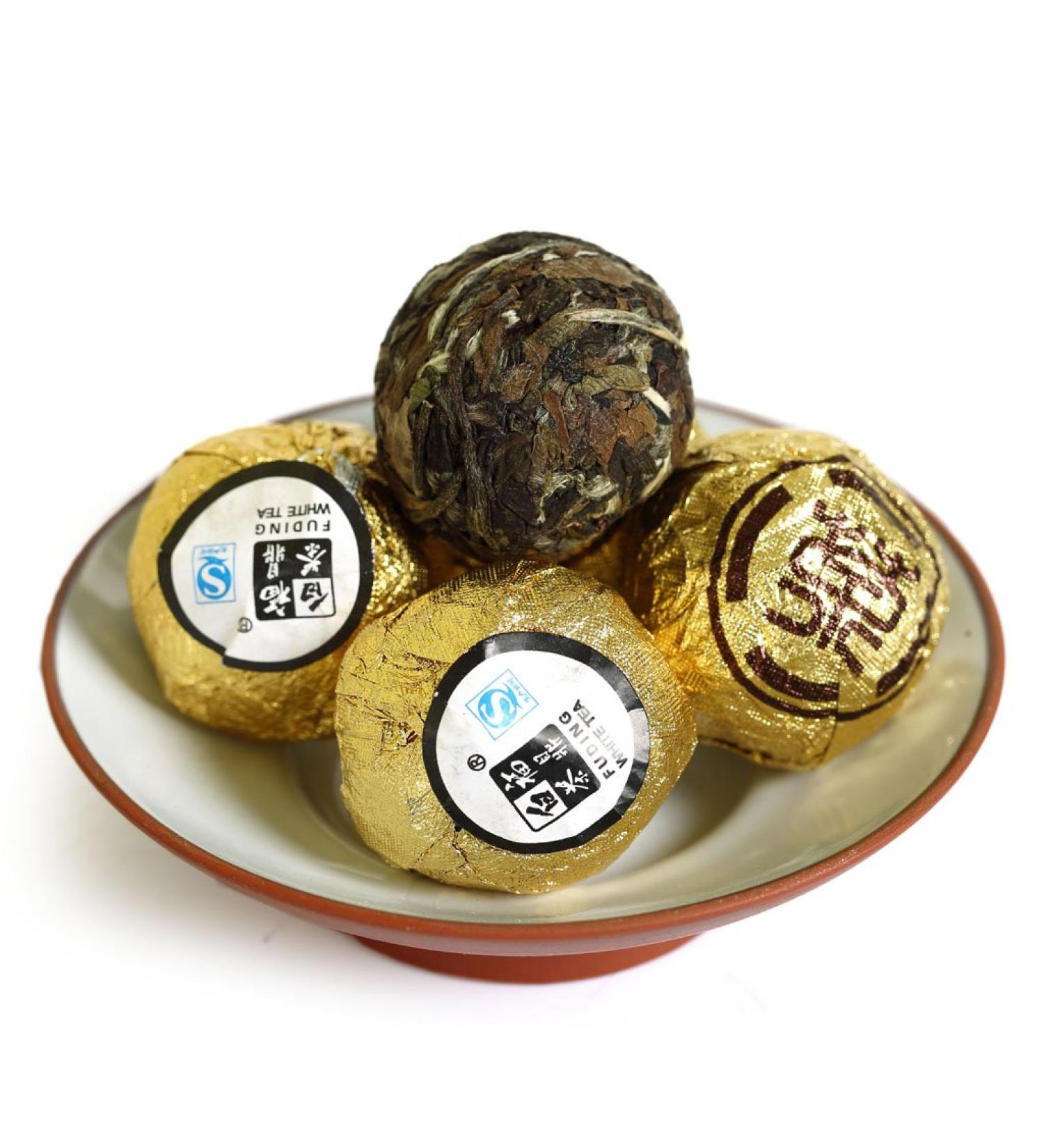 GOARTEA White Tea 50g / 1.76oz Fuding Supreme Gongmei Tribute Eyebrow Chinese White Tea Bags - Low Caffeine - Buy Online on GoSupps.com