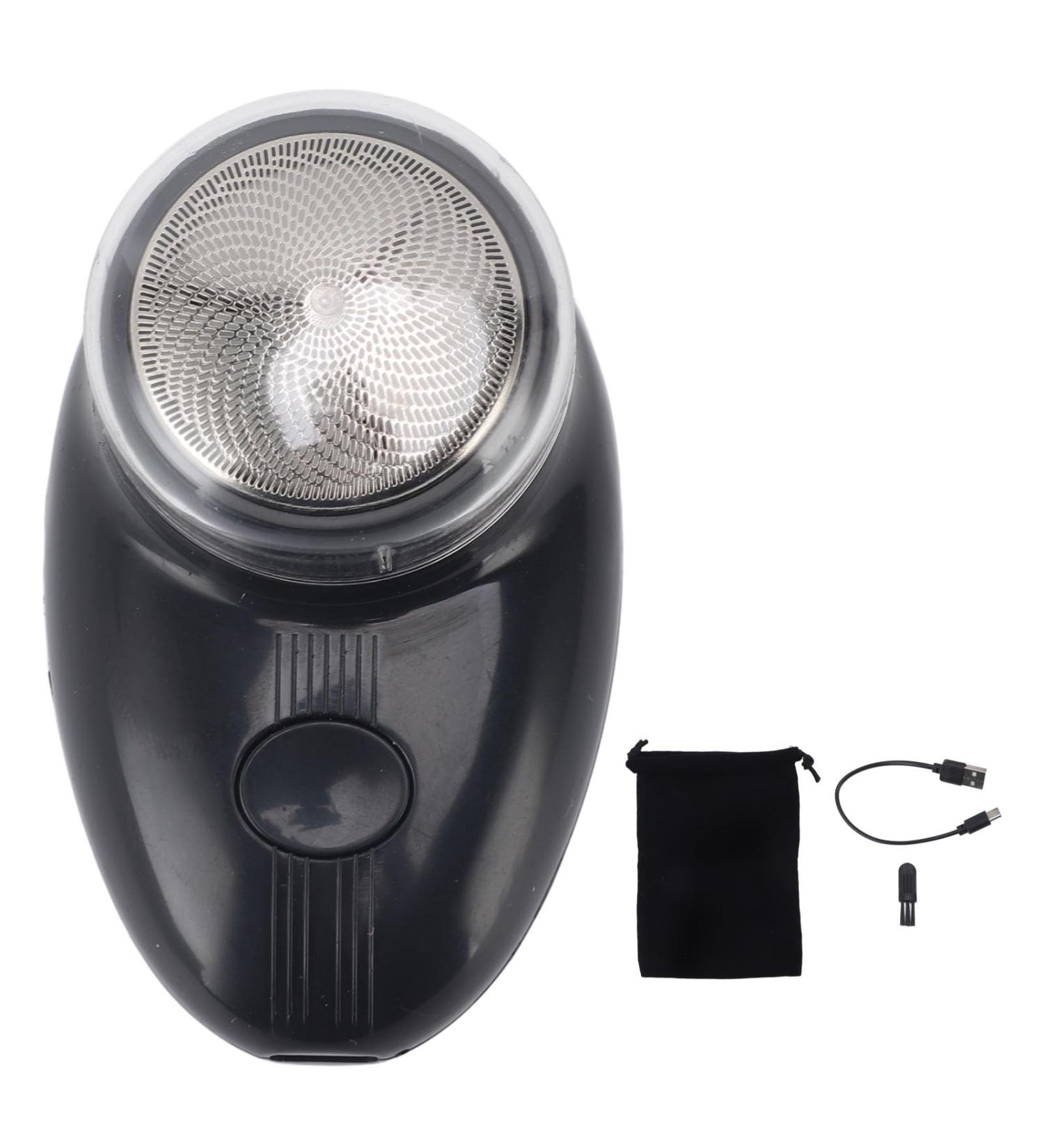 Mumusuki Portable Electric Beard Trimmer - Rechargeable Lightweight Clipper for Comfortable Shaving | Efficient Beehive Mesh Design (Matte Black - Buy Online on GoSupps.com