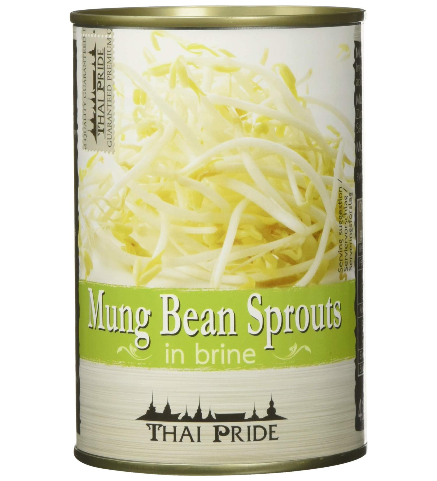 Buy THAI PRIDE Mung Bean Sprouts 220g (Pack of 12) - Authentic Thai Flavor International Shipping Available - Buy Online on GoSupps.com