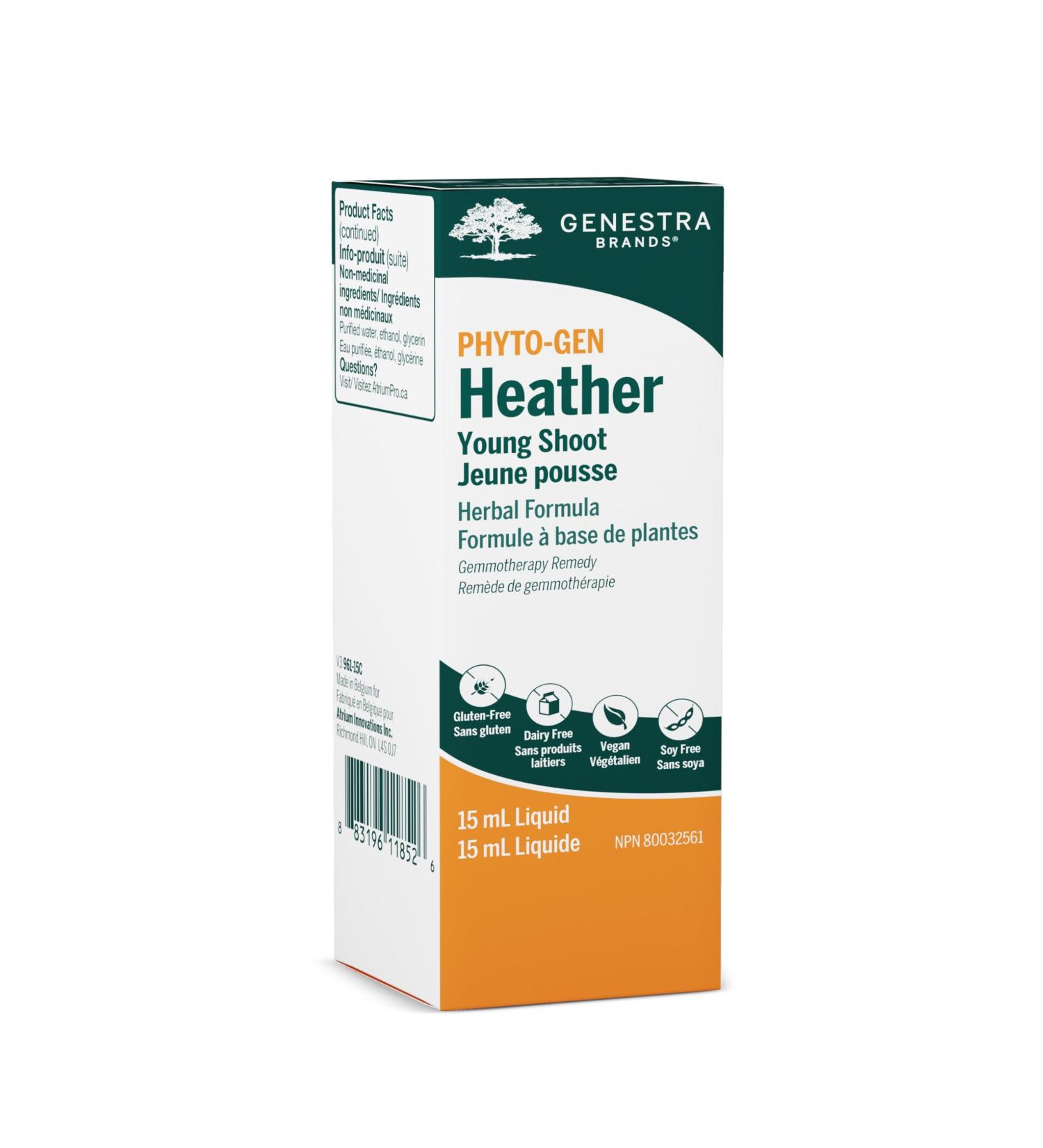 Genestra Brands - Heather Young Shoot - Herbal Supplement - 15 ml Liquid - Buy Online on GoSupps.com