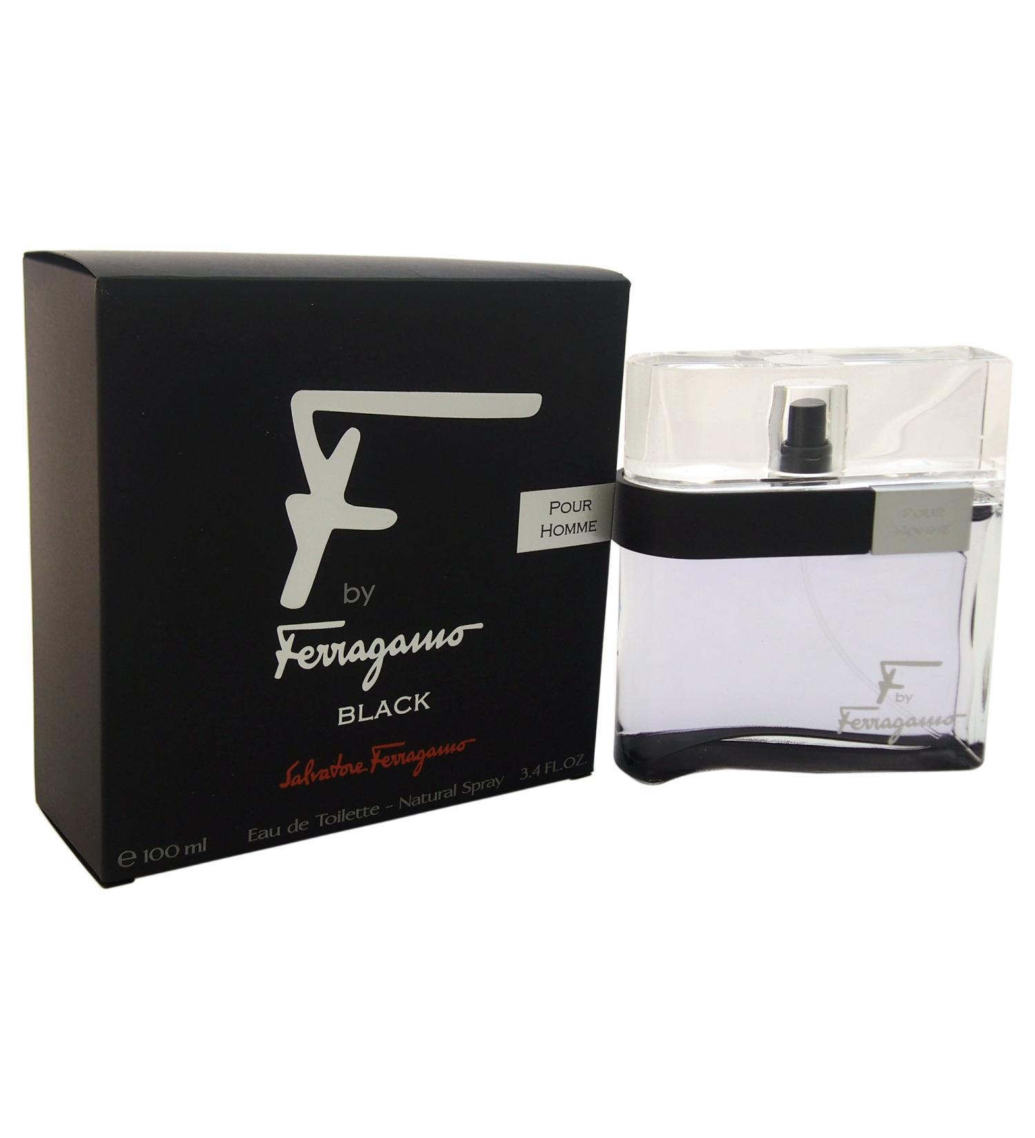 Salvatore Ferragamo F Black 3.4 oz EDT Spray for Men - pack of 1